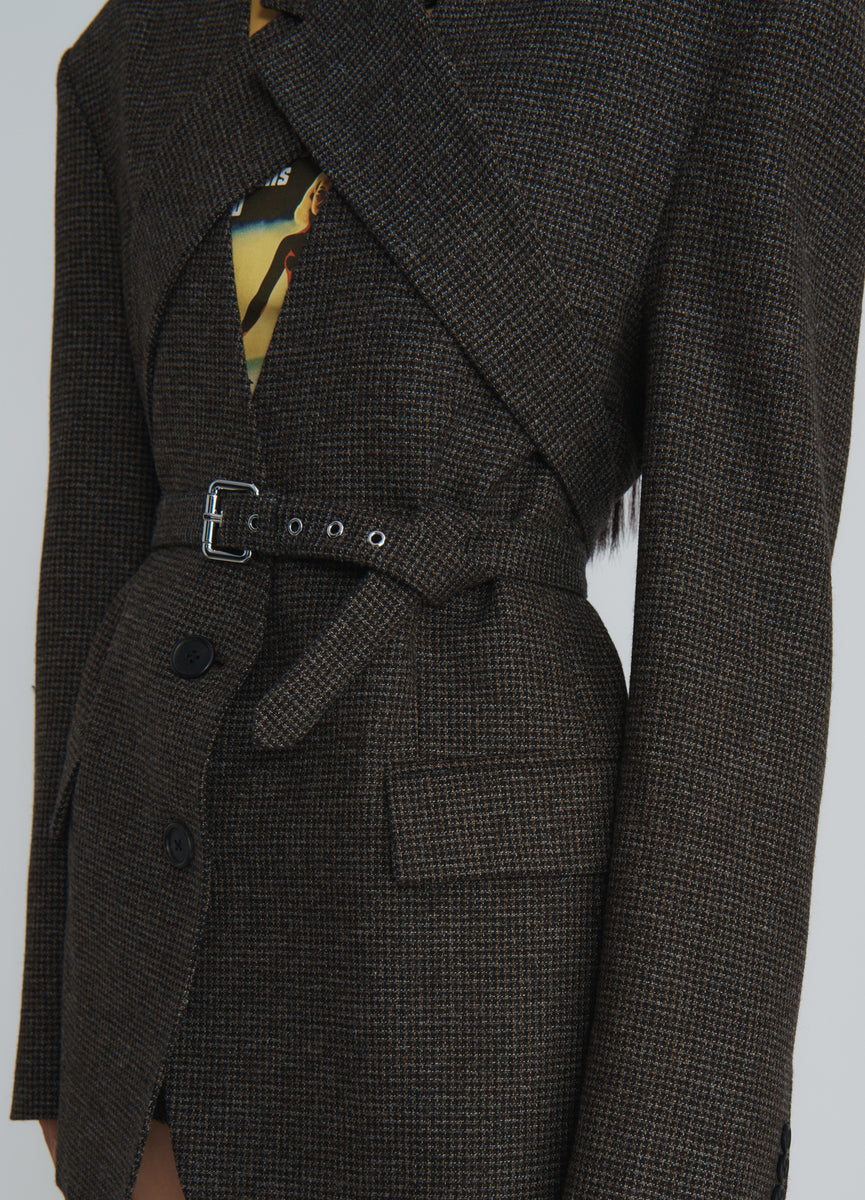 Ozz Croce アシンメトリーベスト ゴシックモード 黒×カーキ Ozz Croce アシンメトリーベスト ゴシックモード 黒×カーキ ozz