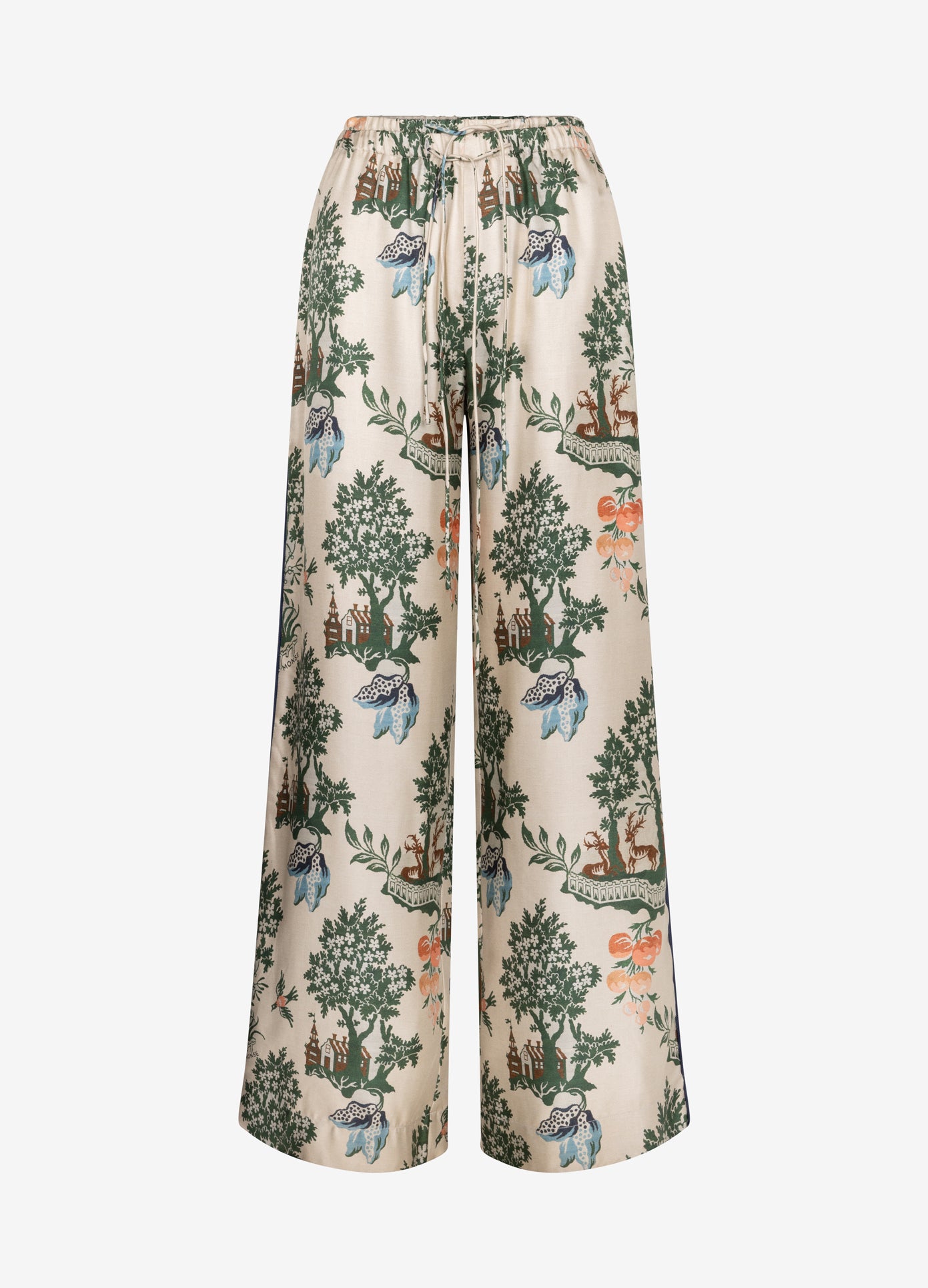 MONSE Double Waistband Pull On Sweatpants in multi flat front