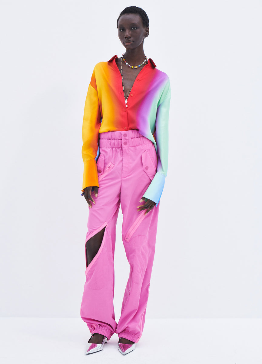 COTTON LINEN VIYELLA WIDE PANTS WITH TAB – THE SHOP YOHJI