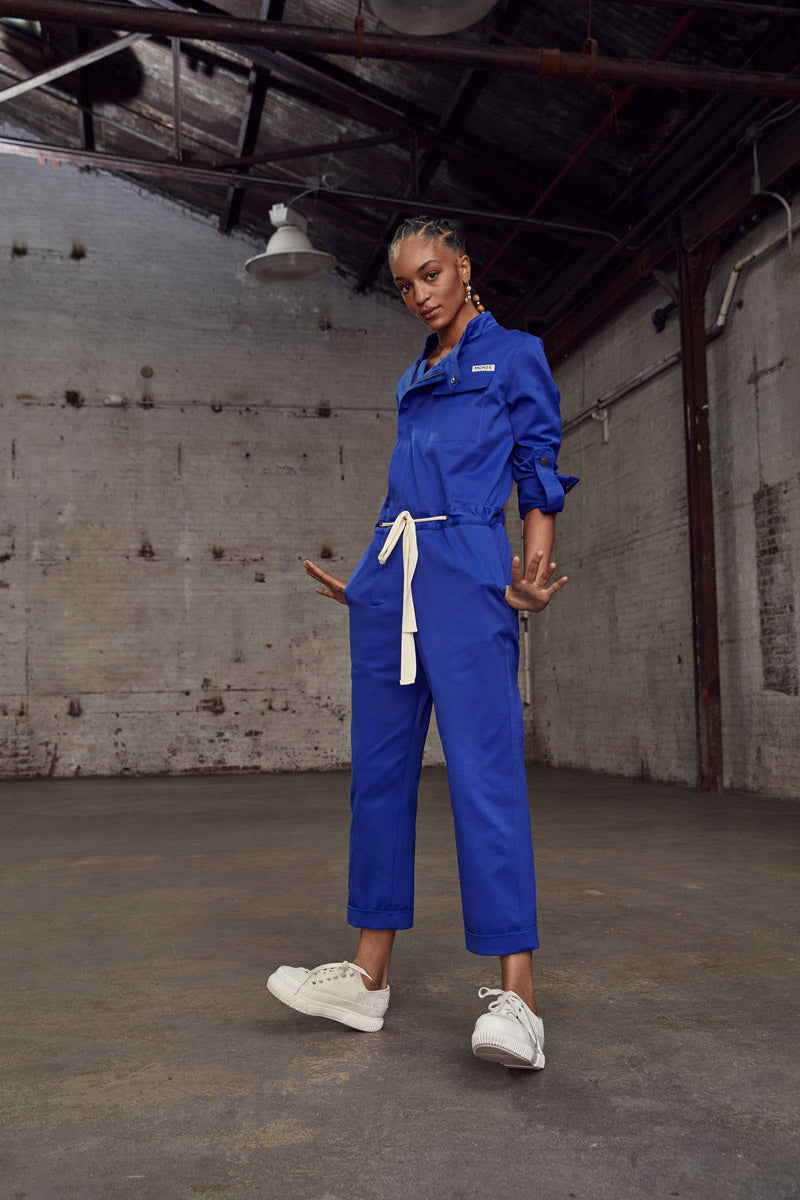 MONSE Spring Summer 2021 Collection Look 5 Racer Jumpsuit