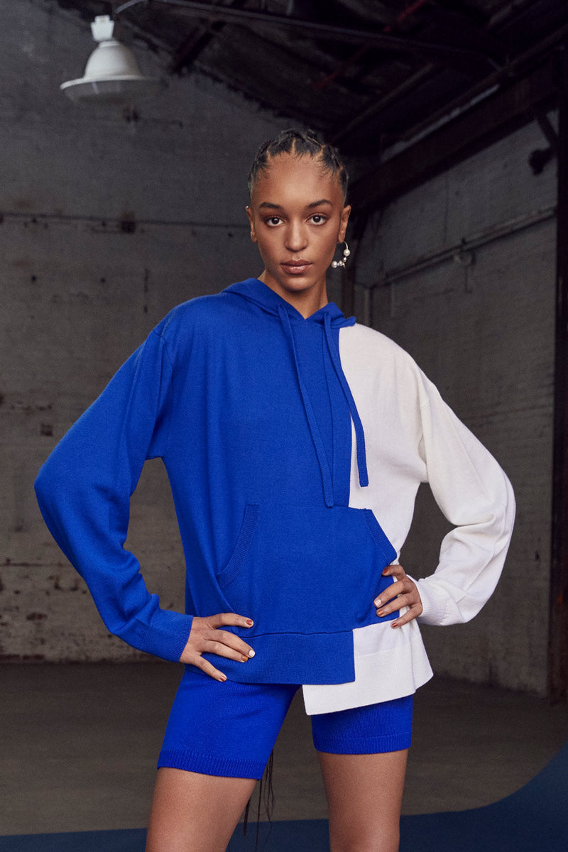 MONSE Spring Summer 2021 Collection Look 6 Color Block Hoodie