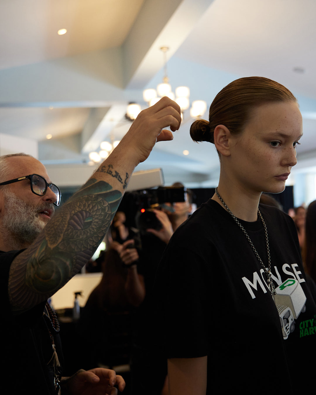 MONSE Spring 2023 Runway Show Backstage Image 5