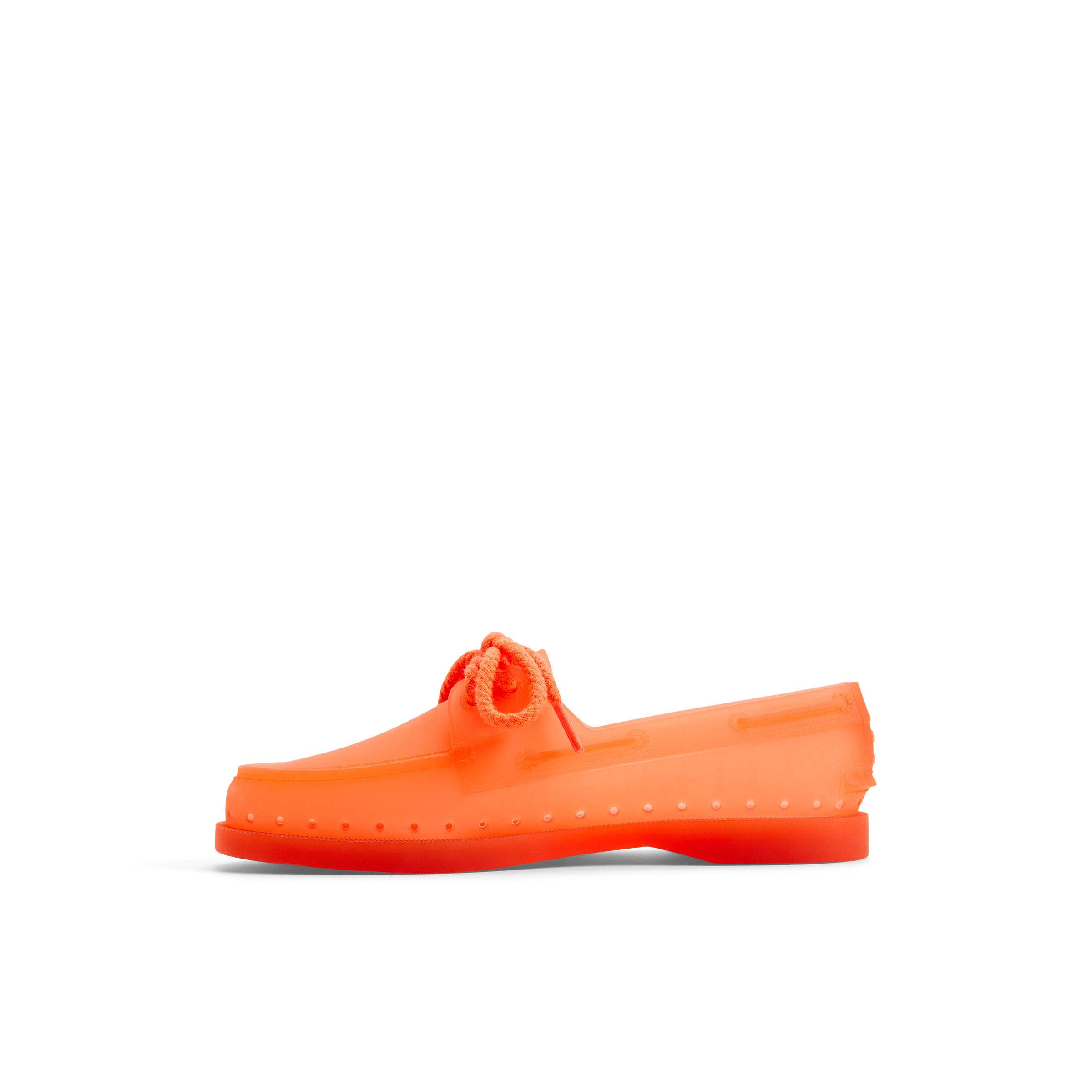 orange womens dress shoes Sperry X MONSE Authentic Original™ 2-Eye Jelly Boat Shoe Mandarin Oran