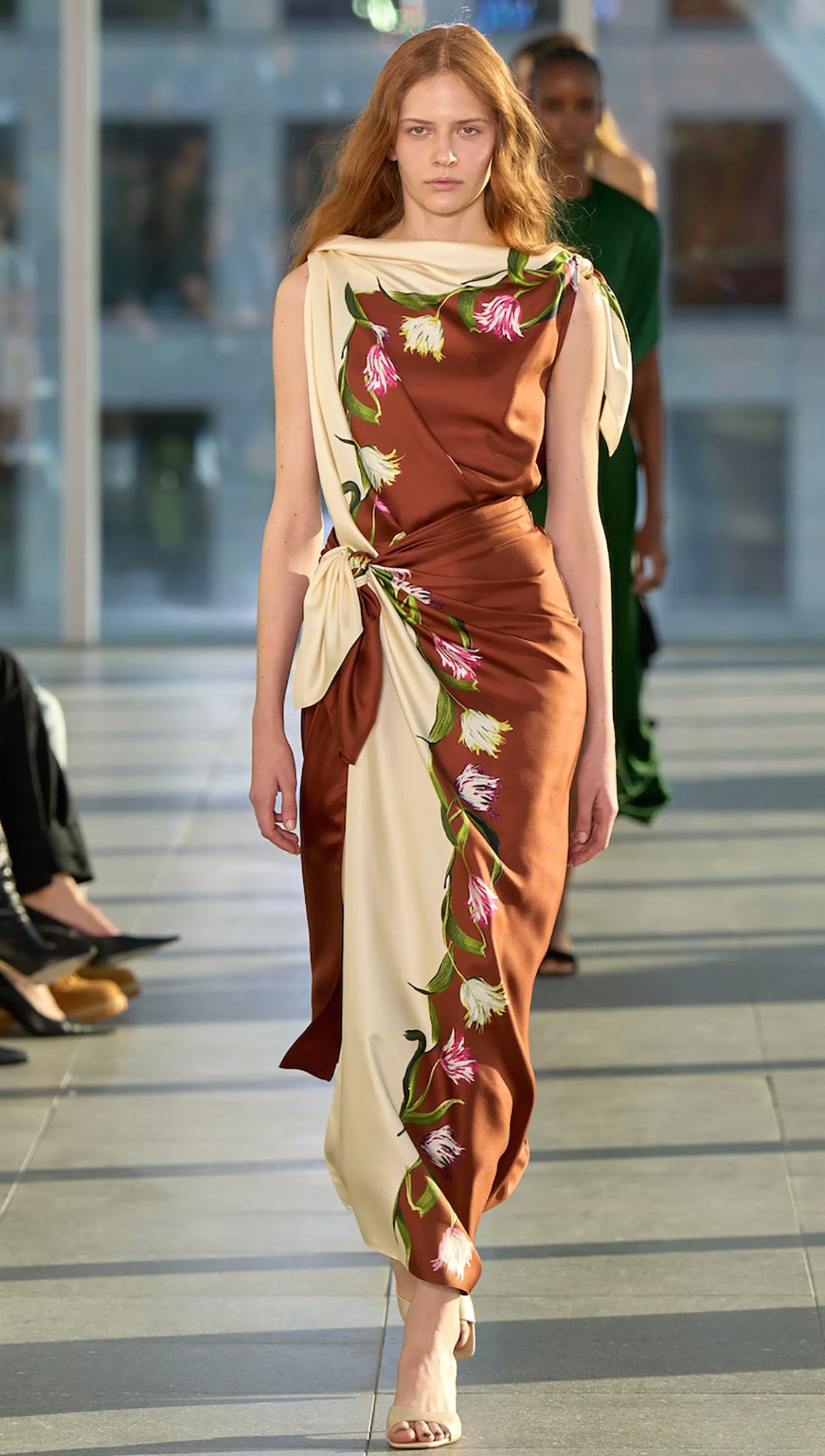 Asymmetrical Tie Dress