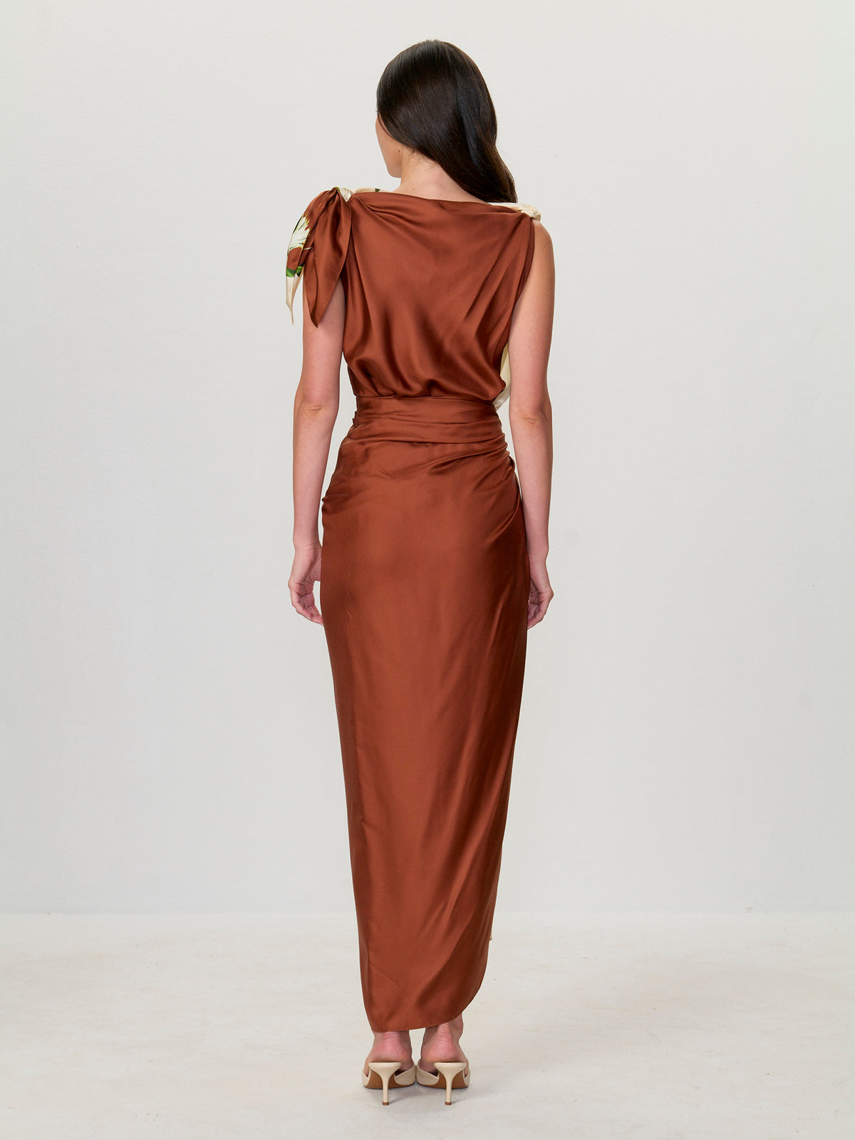 Asymmetrical Tie Dress