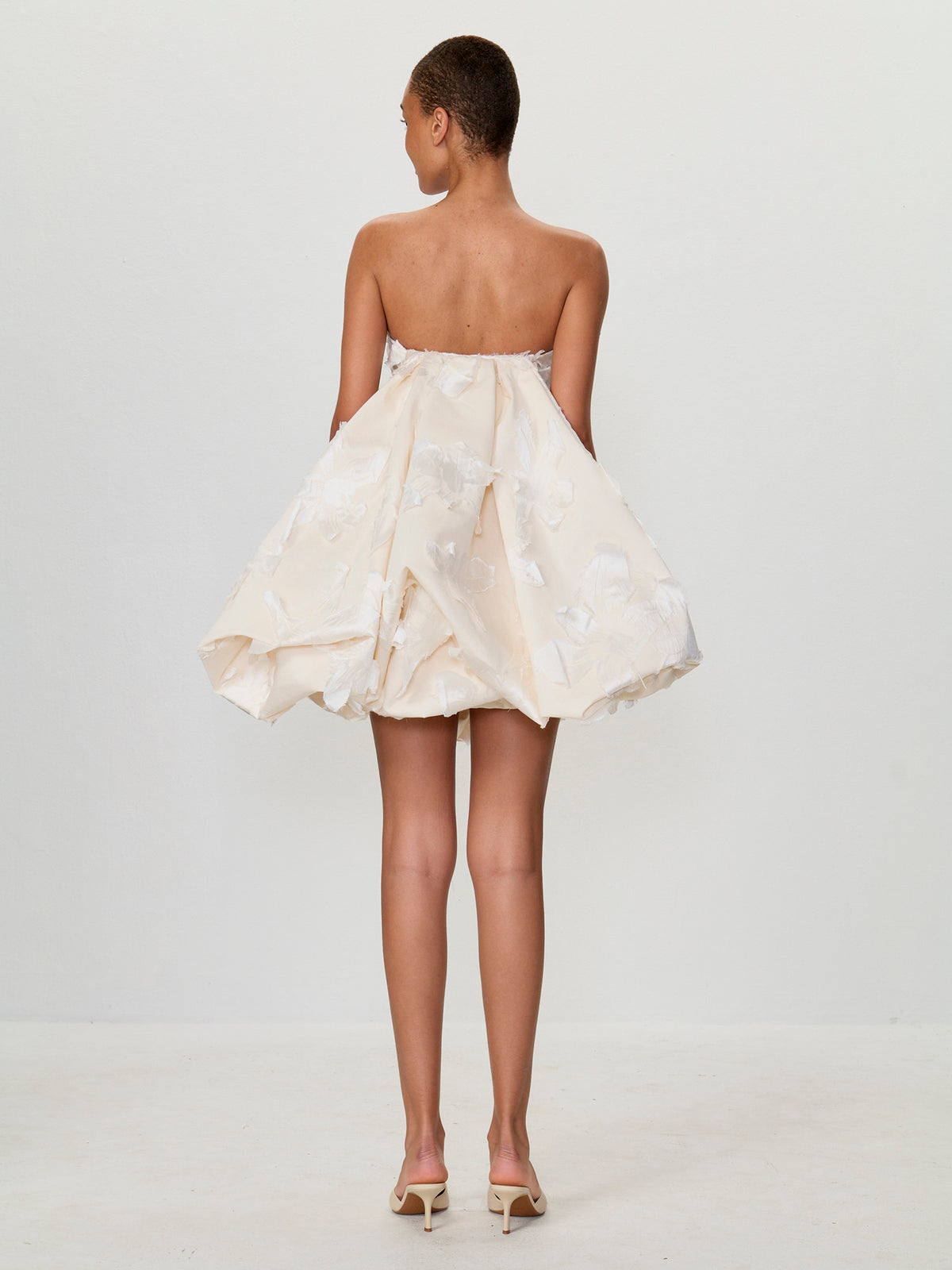 Bandeau Top With Watteau Back