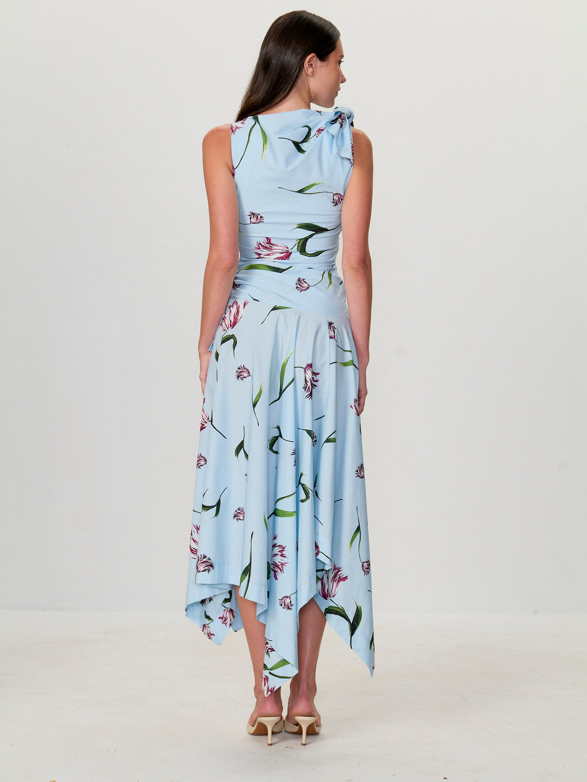 Bow Tie Midi Dress