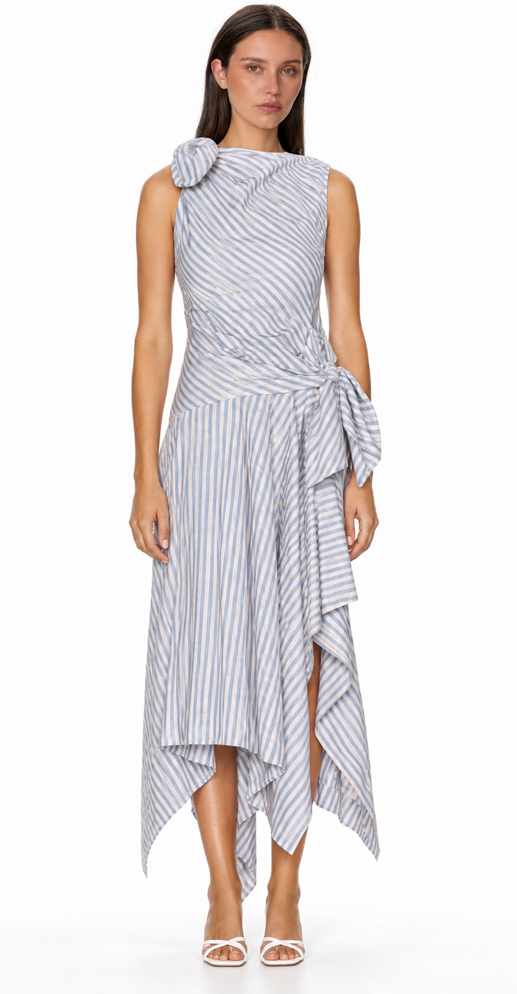 Bow Tie Midi Dress