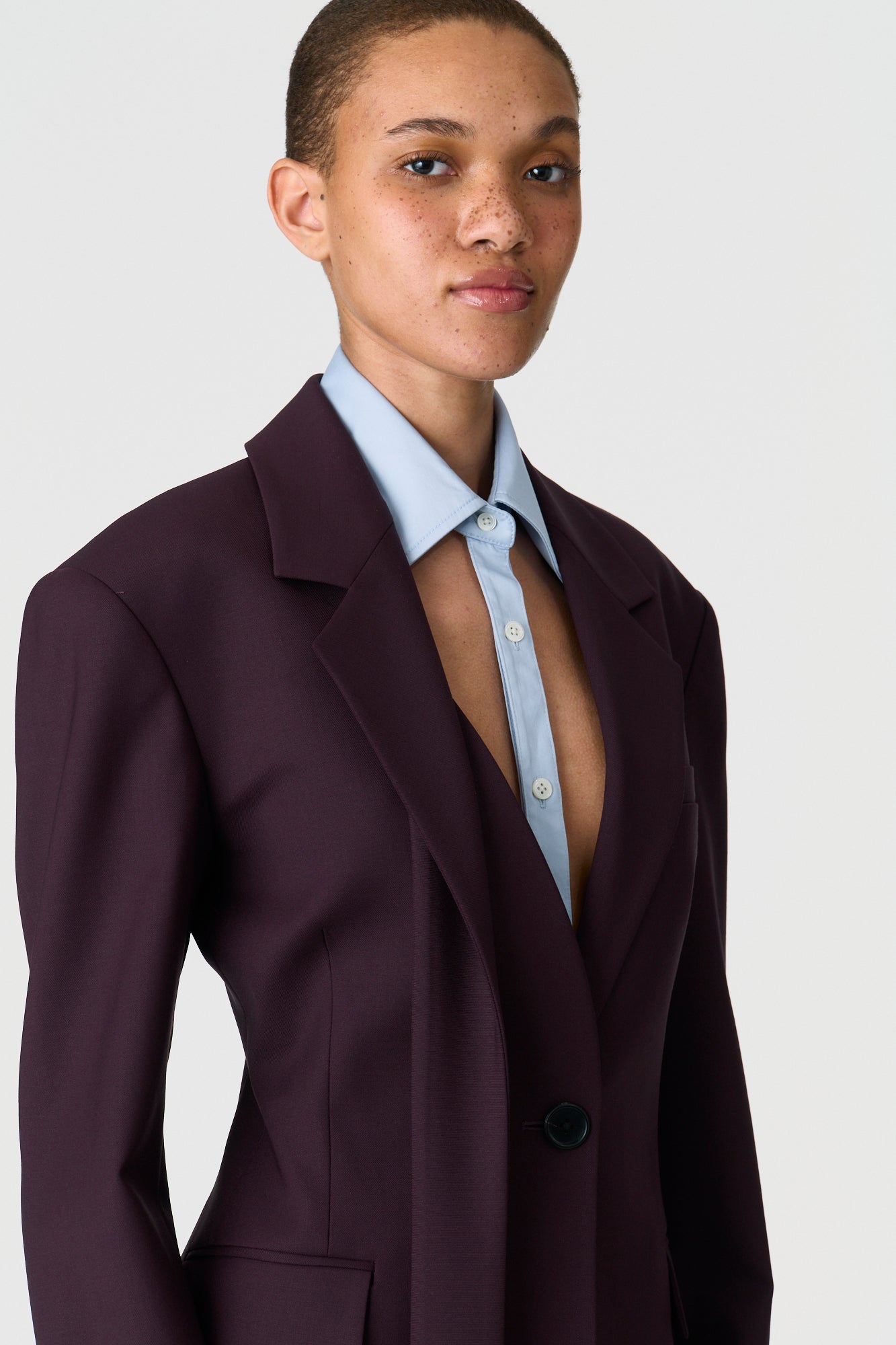 Deconstructed Lapel Jacket