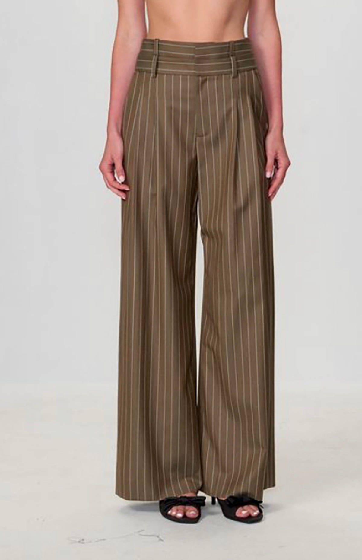 Double Waistband Trouser