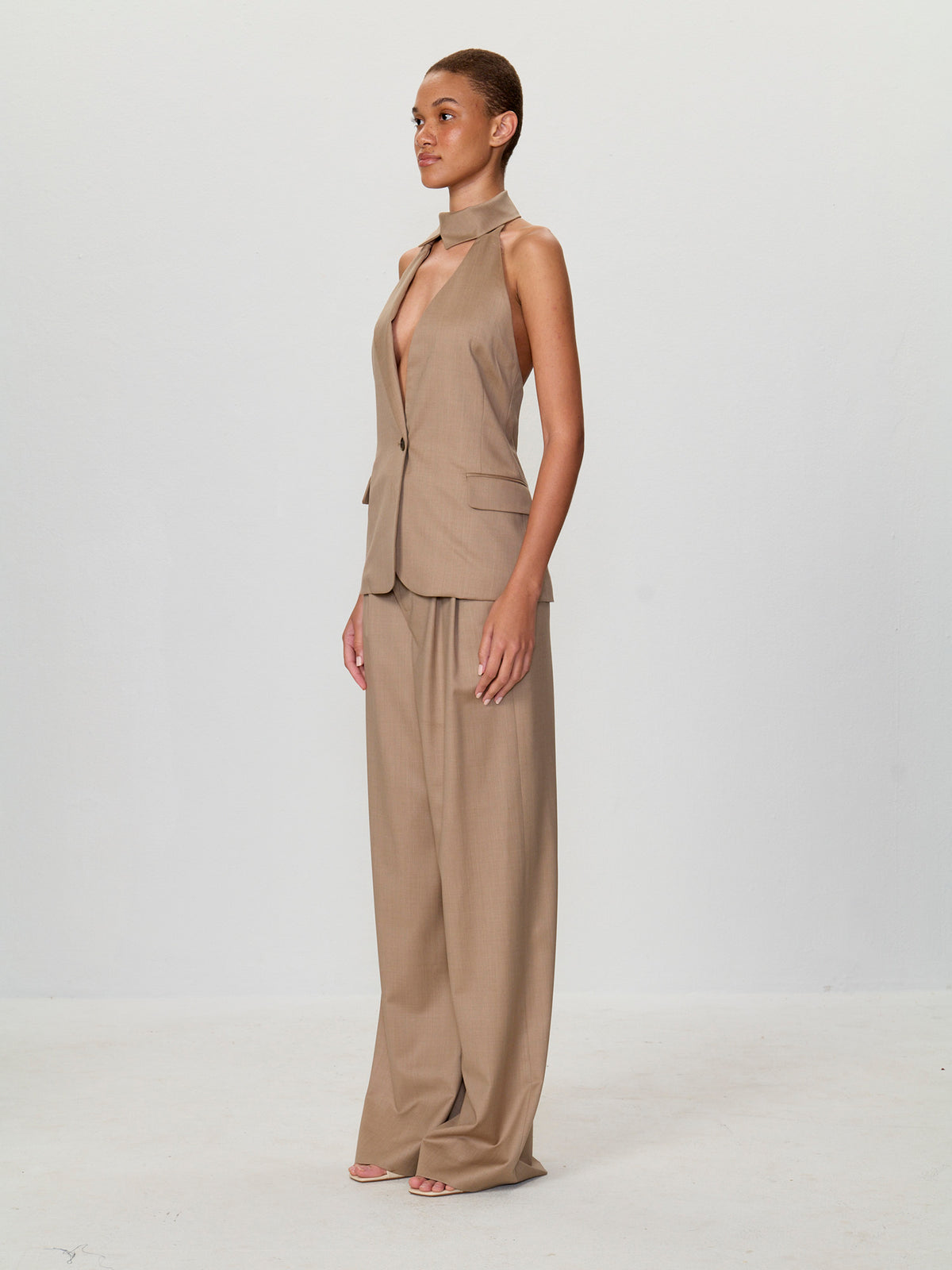 Double Waistband Trouser