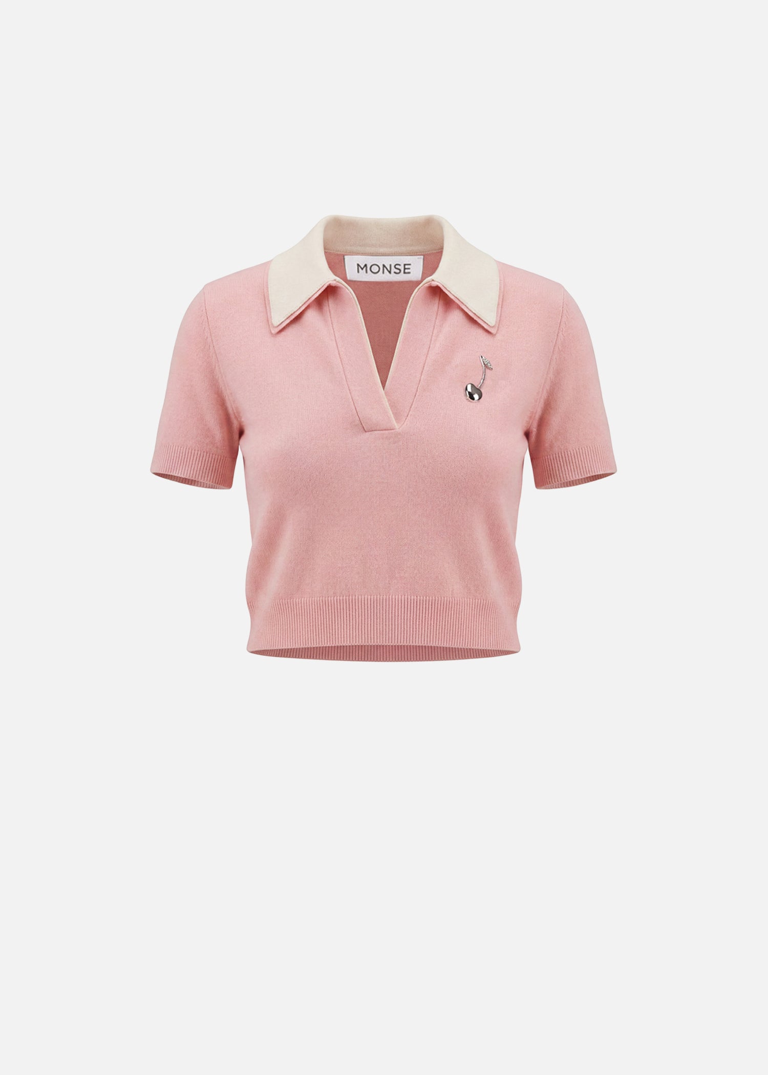 Doubled Front Collar Polo