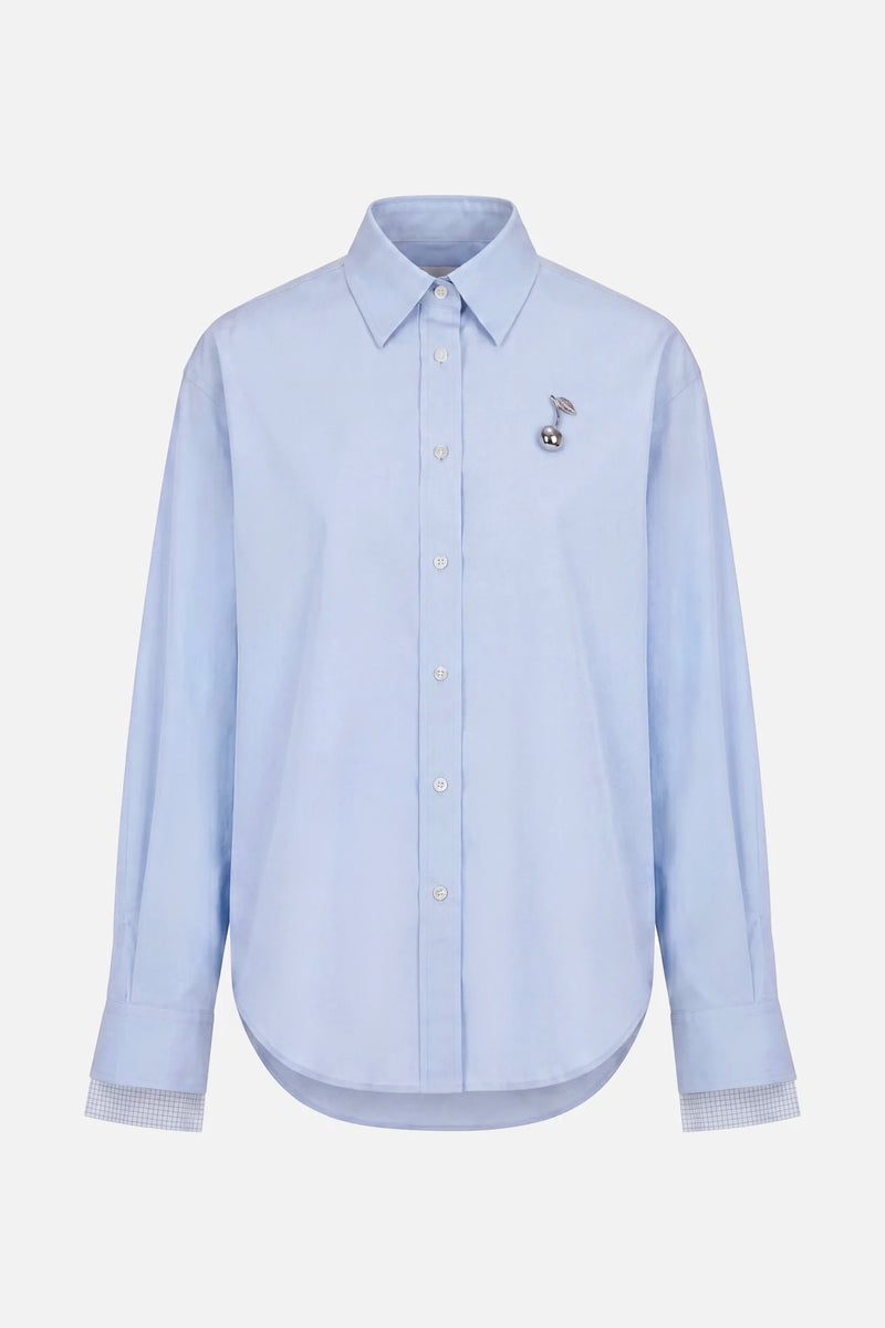 Exposed Seam Combo Shirt