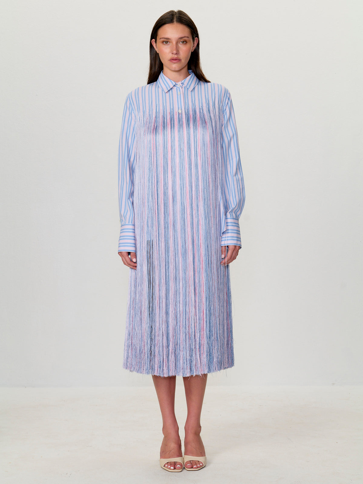 Fringe Stripe Shirt