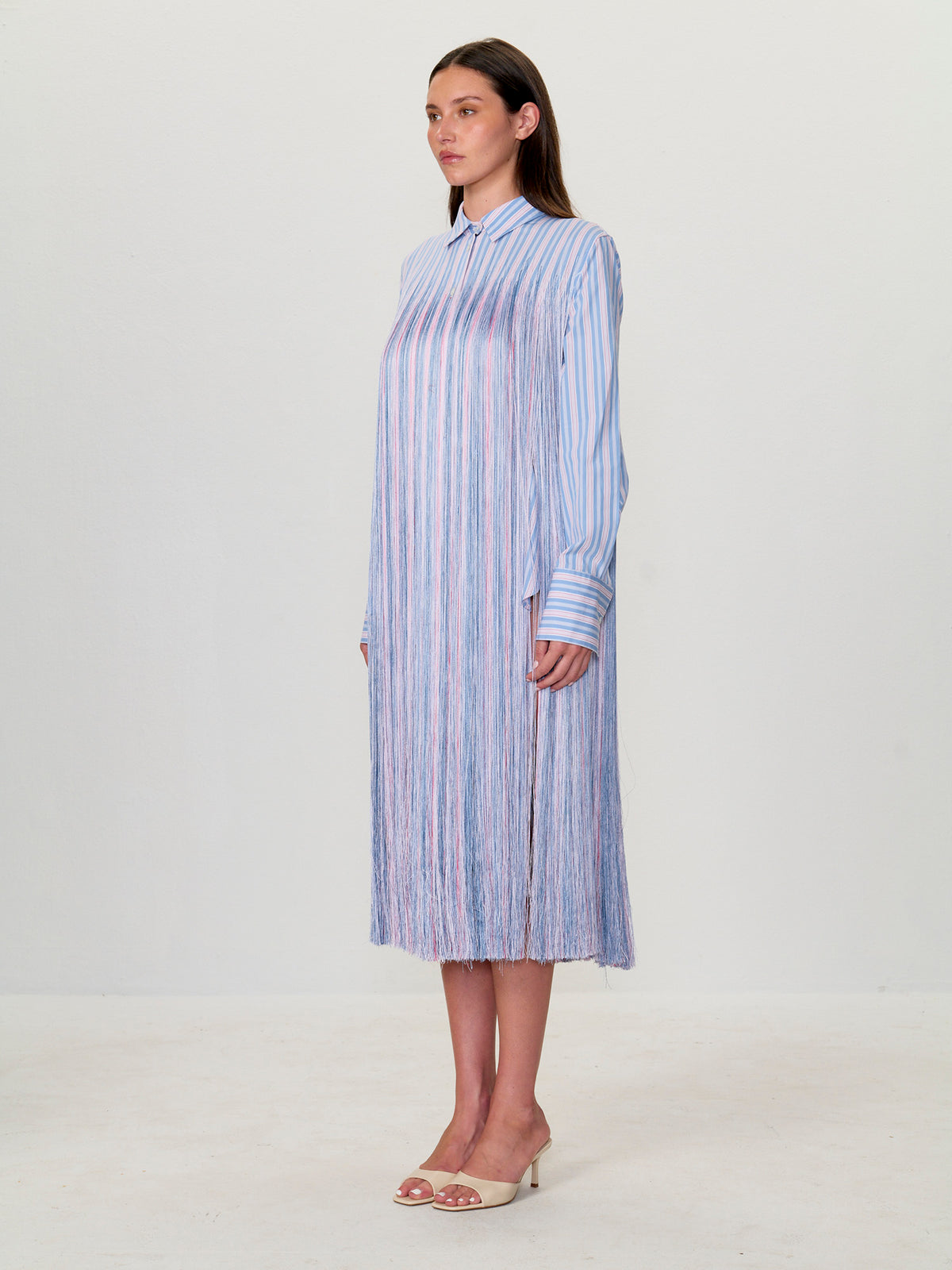Fringe Stripe Shirt