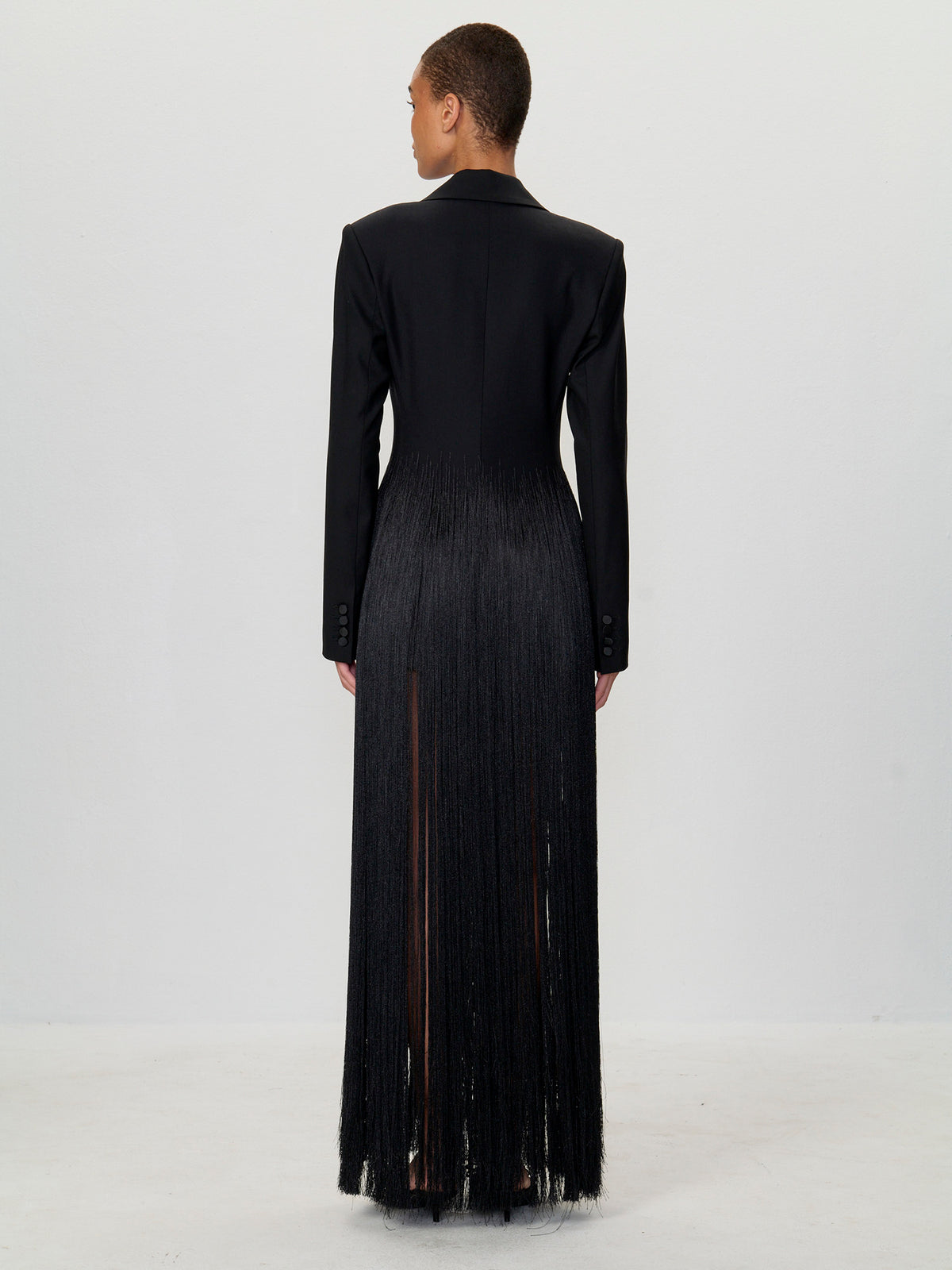 Fringe Tuxedo Jacket