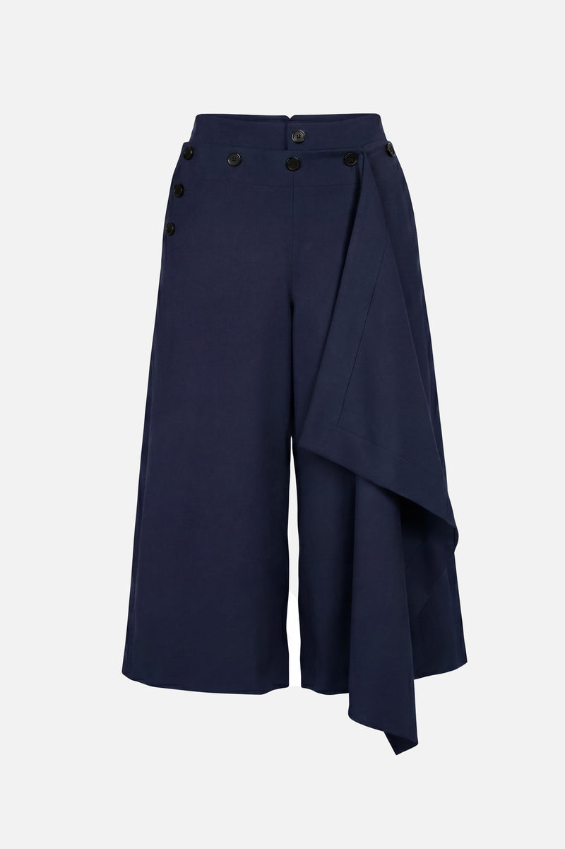 Front Cascade Sailor Pants