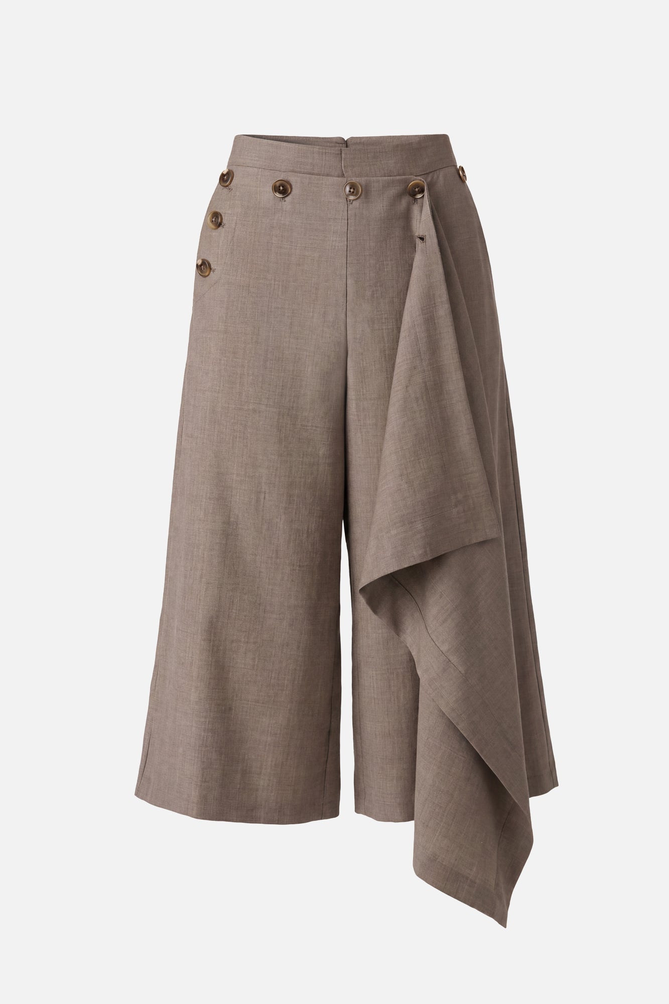Front Cascade Sailor Pants