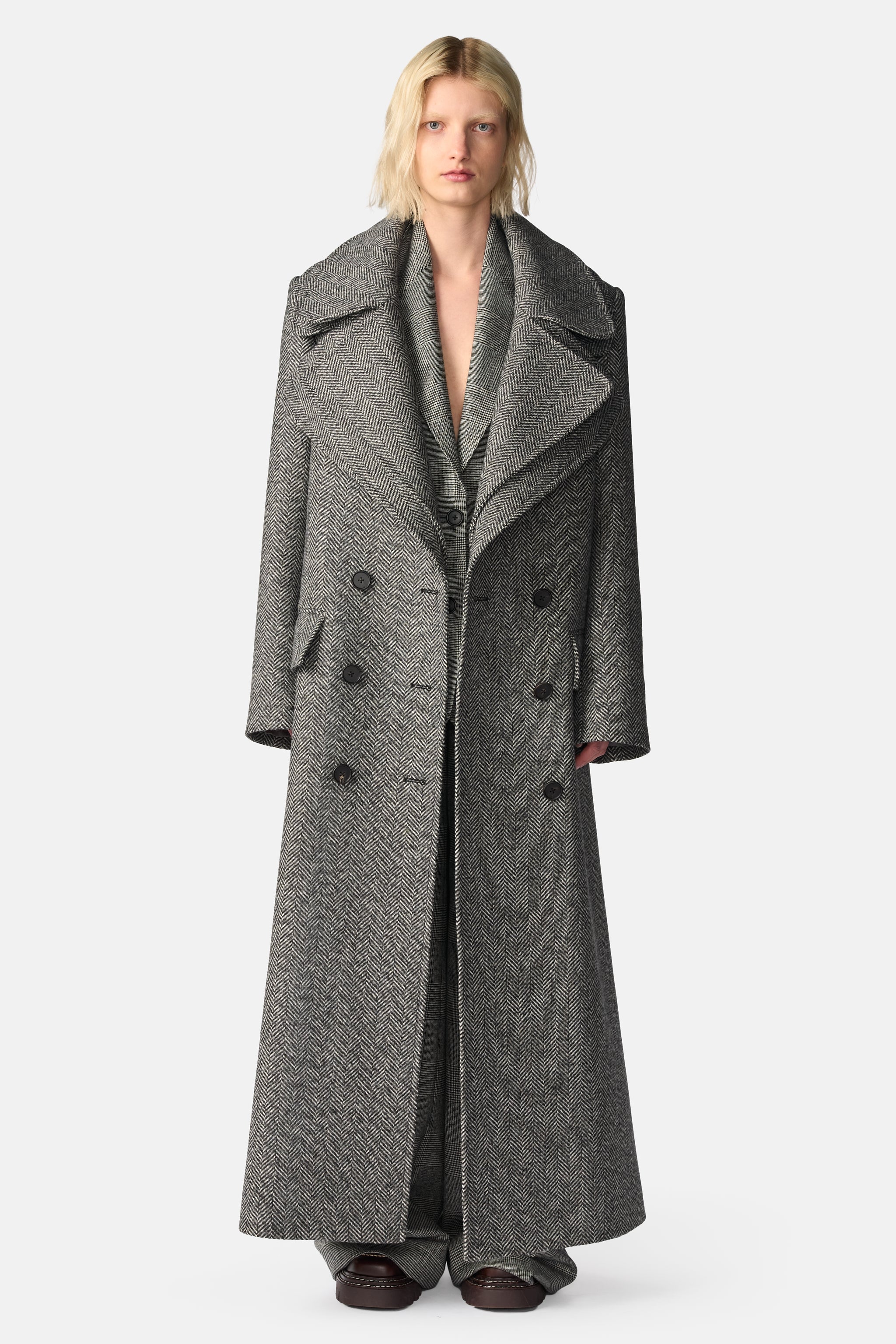 Double Collar Coat