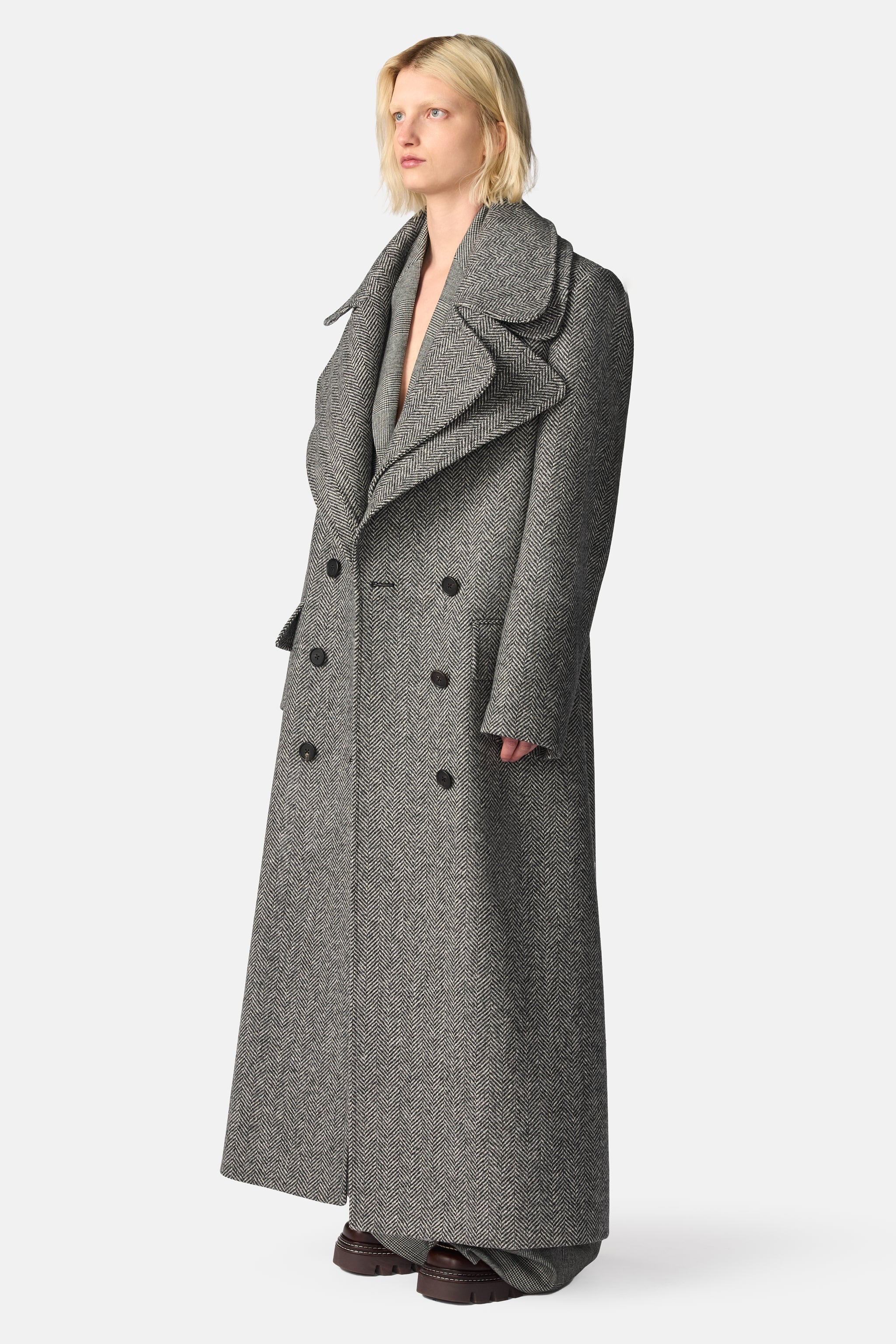 Double Collar Coat