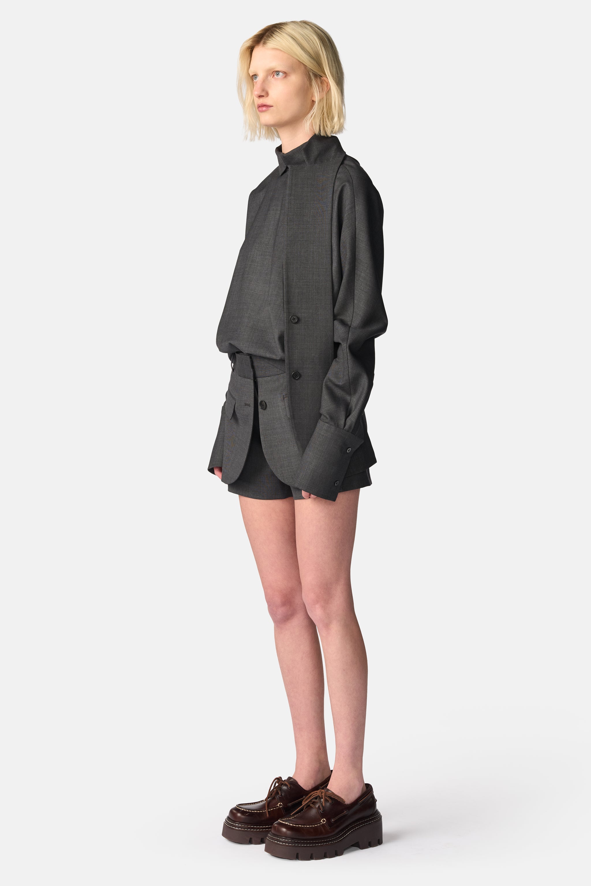 Collar Tie Blouse