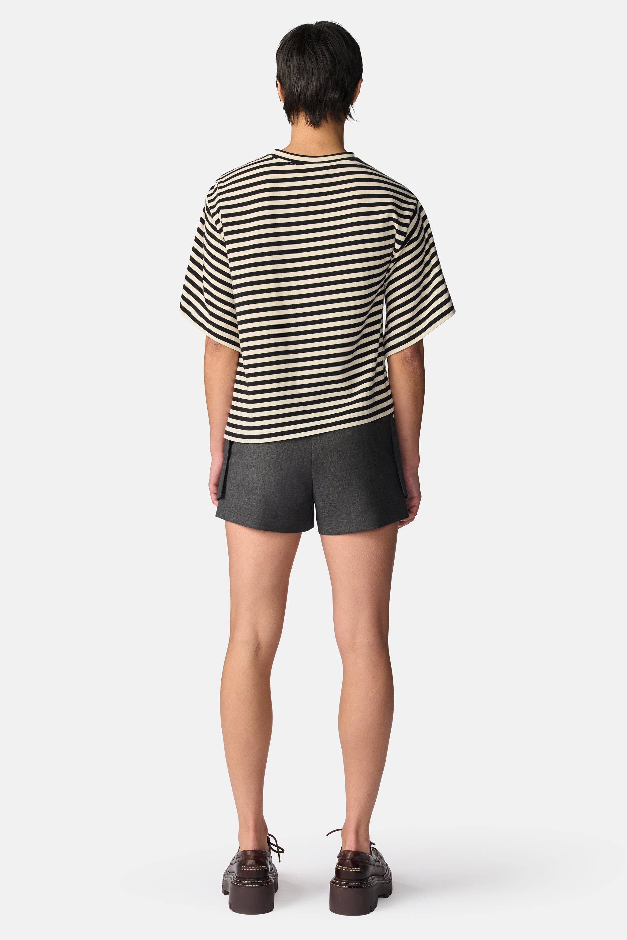 Asymmetric Twisted T-Shirt