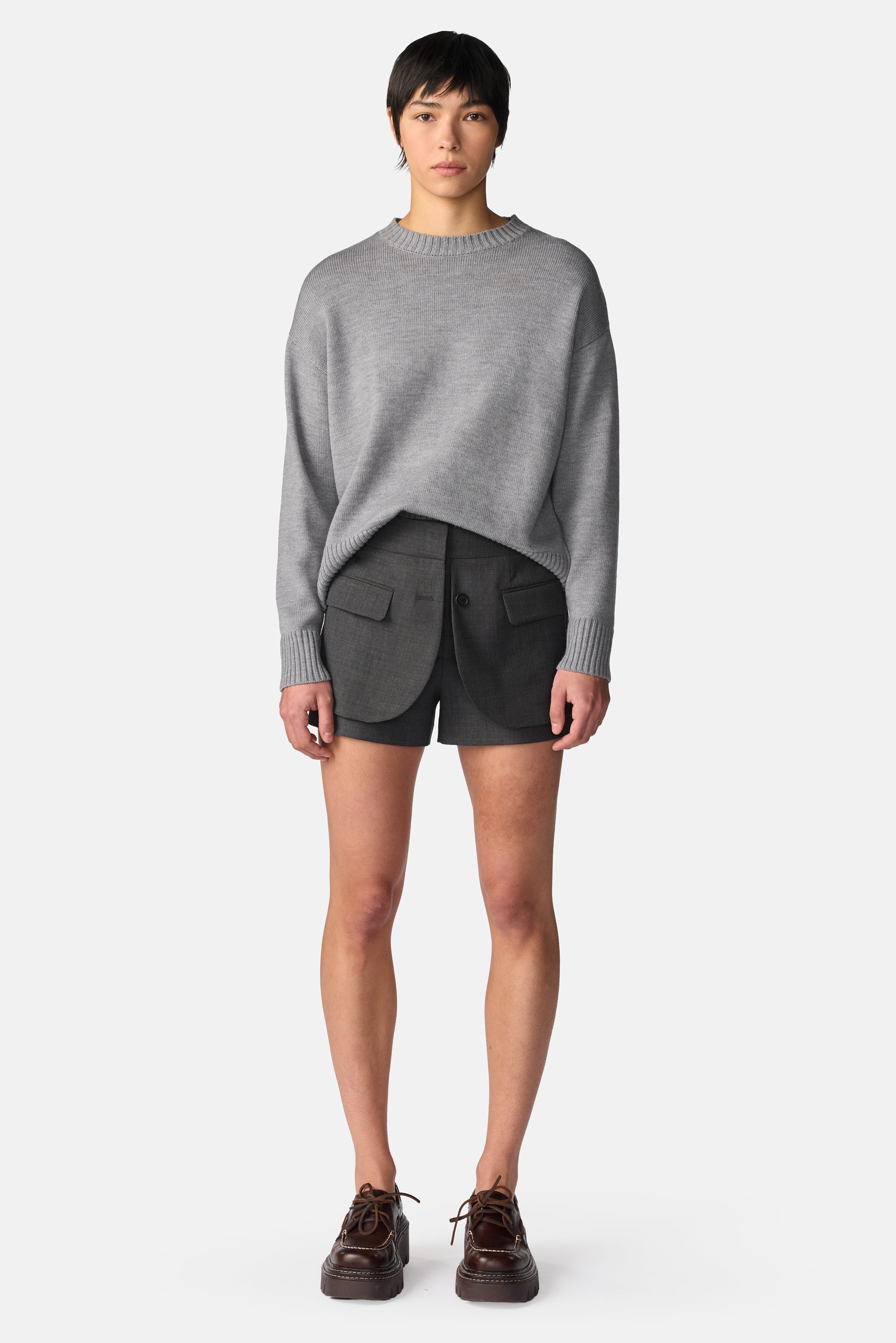 Tailored Jacket Front Shorts