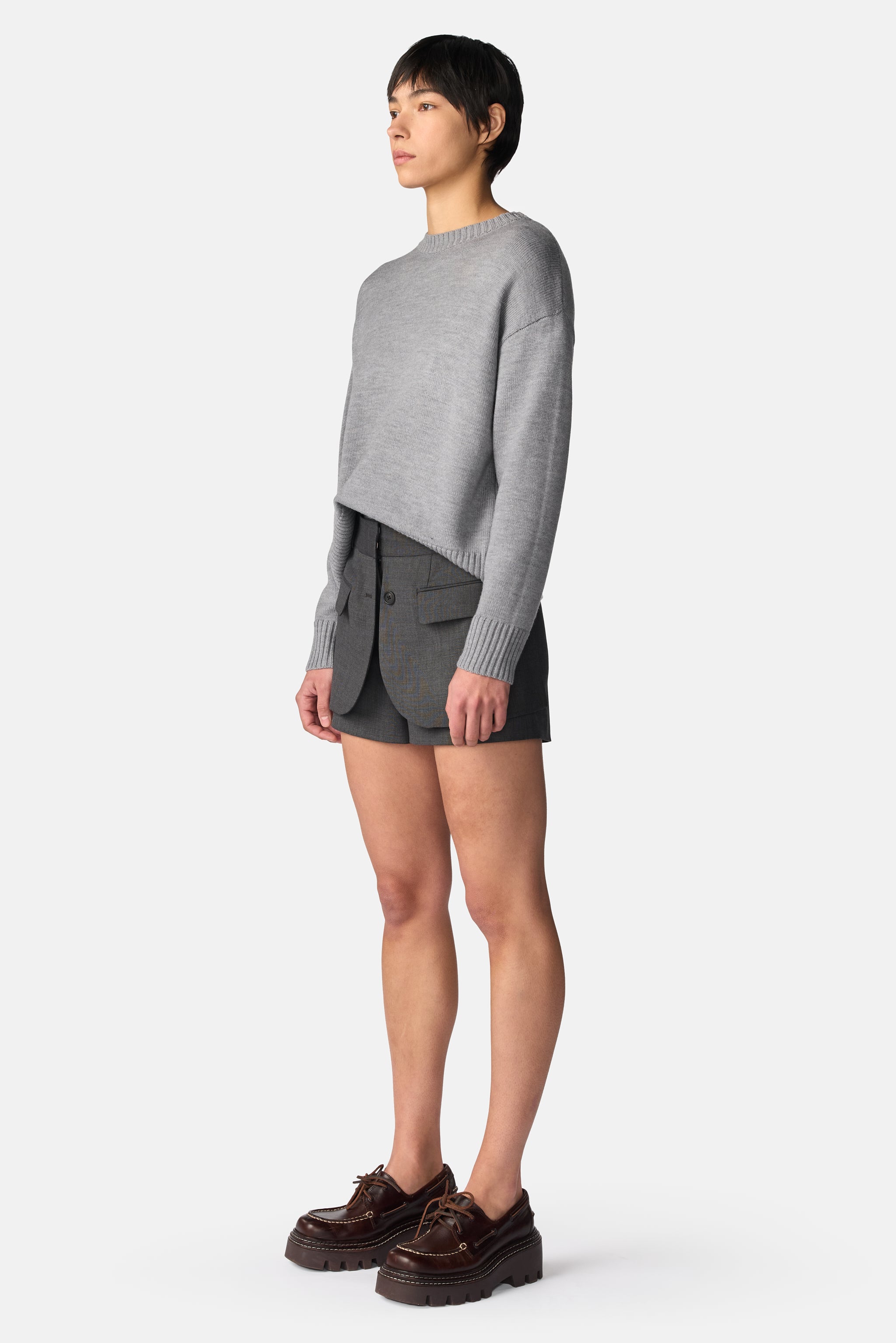 Tailored Jacket Front Shorts