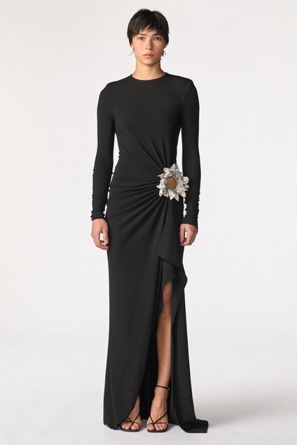 Drape Cutout Dress