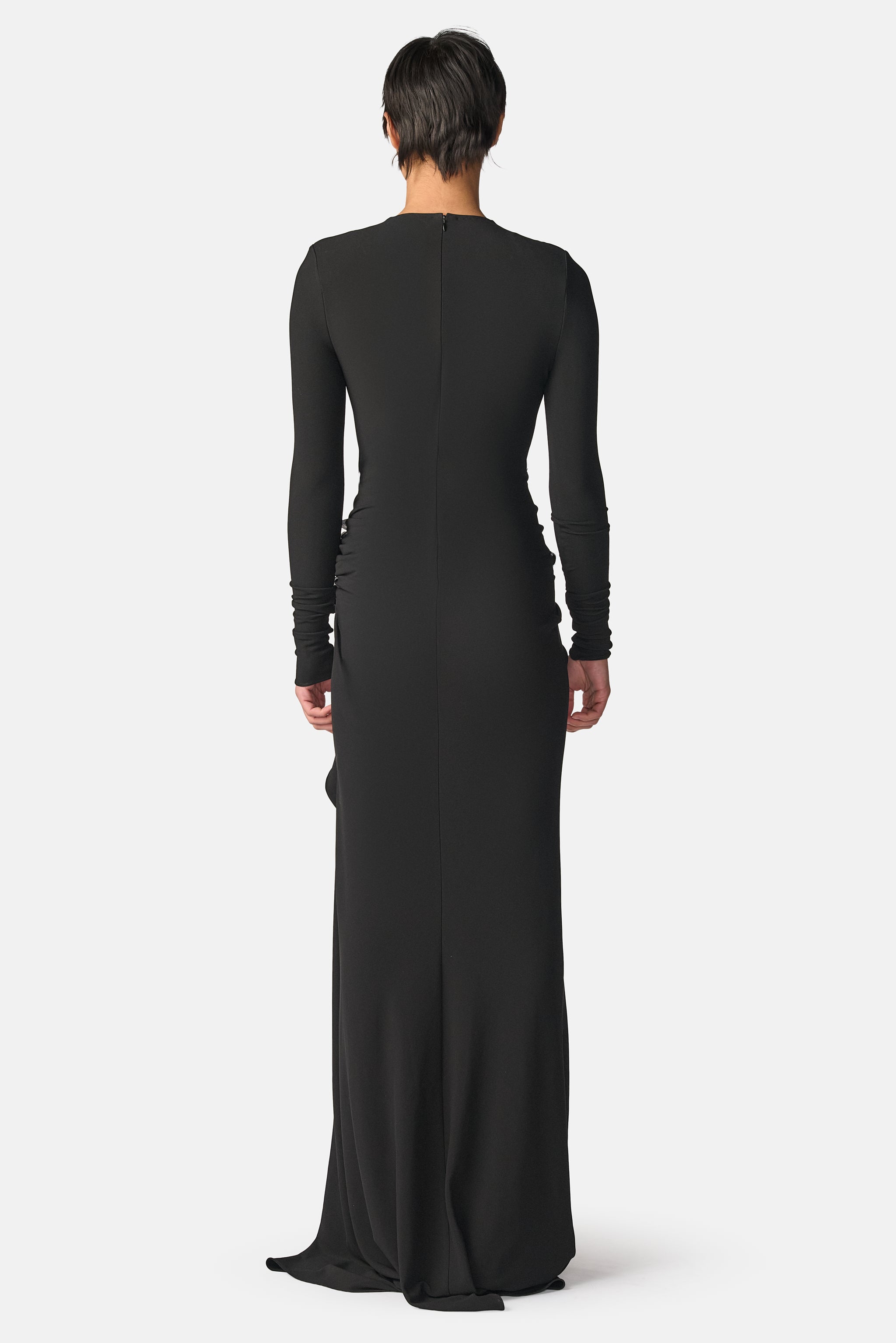 Drape Cutout Dress