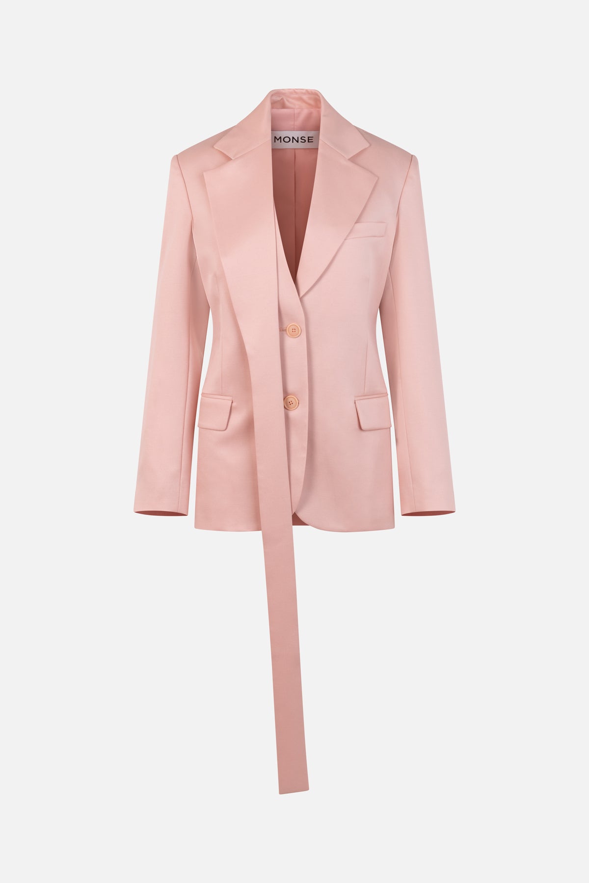 Deconstructed Lapel Jacket