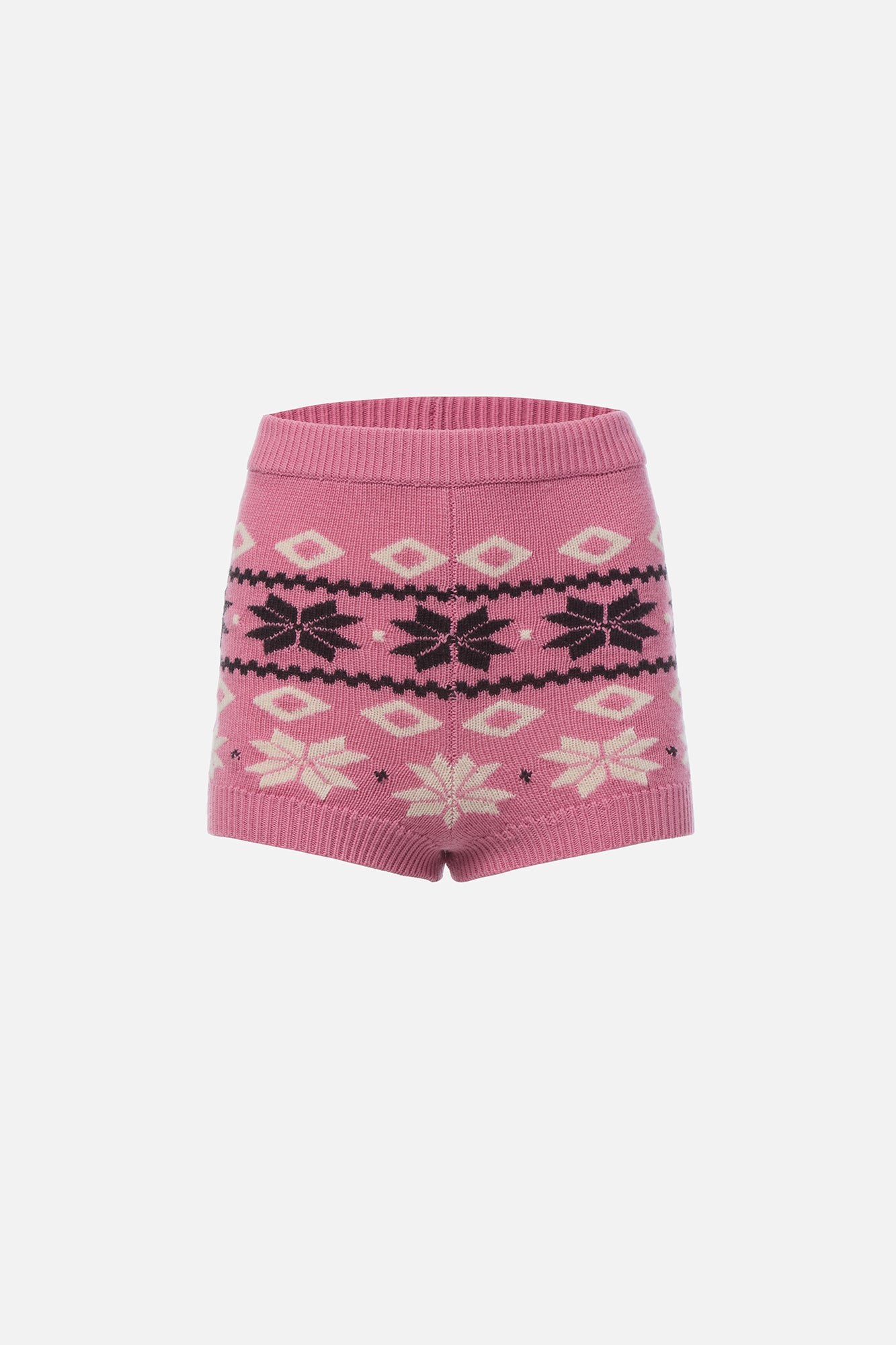 Mixed Fair Isle Short