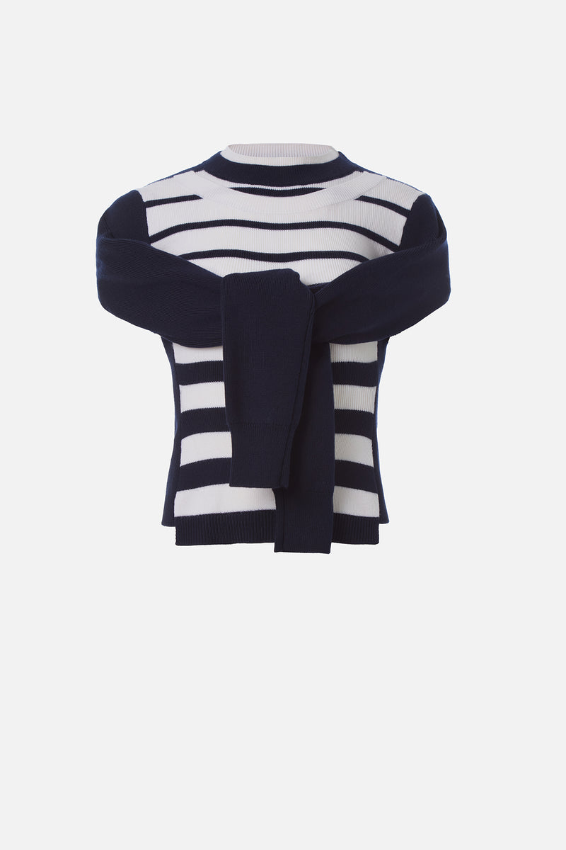 Deconstructed Knit Top