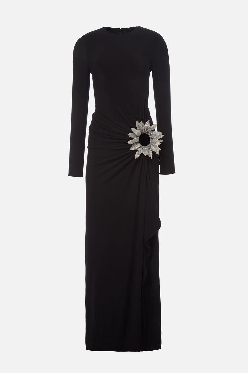 Drape Cutout Dress