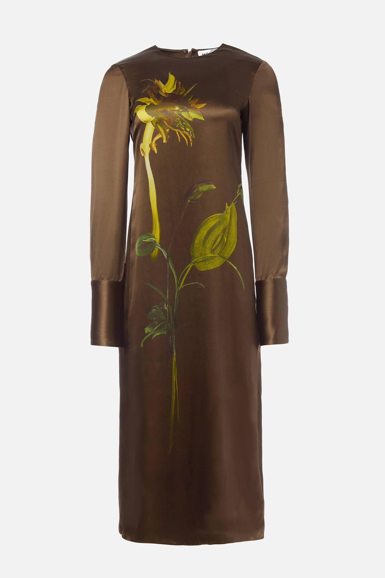 Deconstructed Sunflower Printed Dress