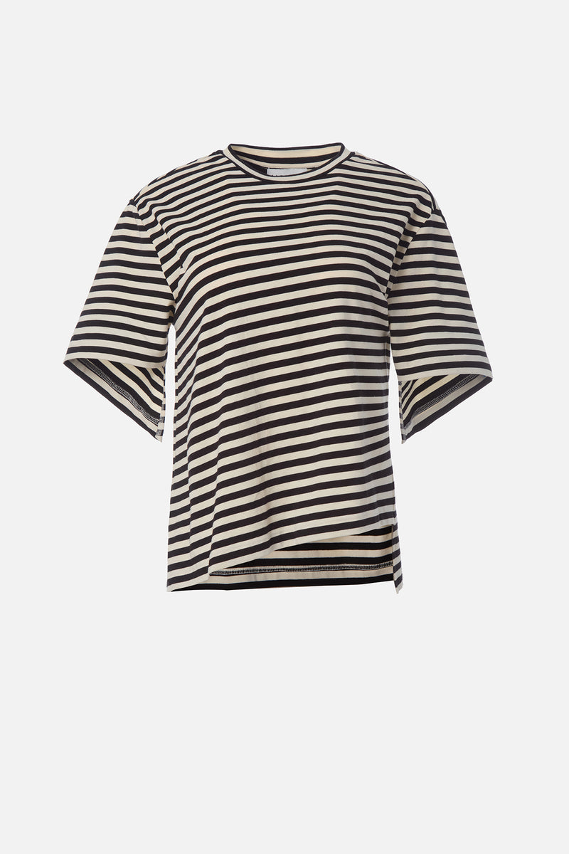Asymmetric Twisted T-Shirt