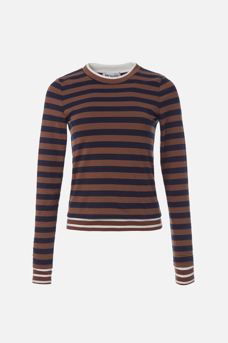 Double Layer Long Sleeve Shirt