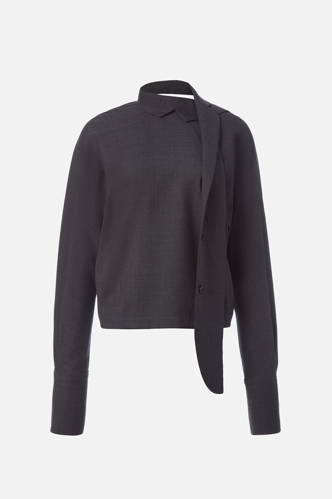 Collar Tie Blouse