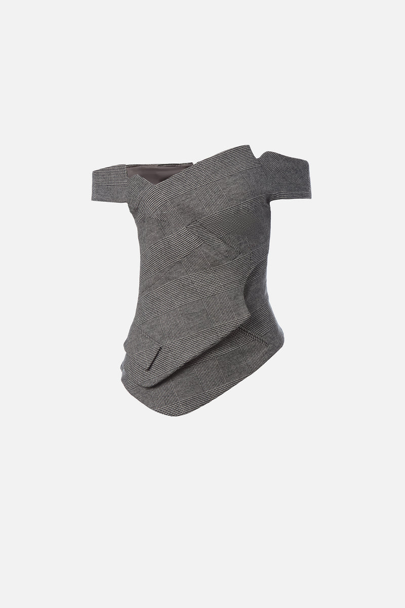 Deconstructed Jacket Top