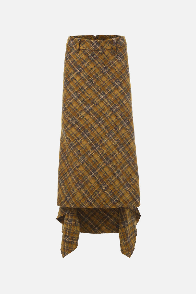 Tweed Cascade Skirt