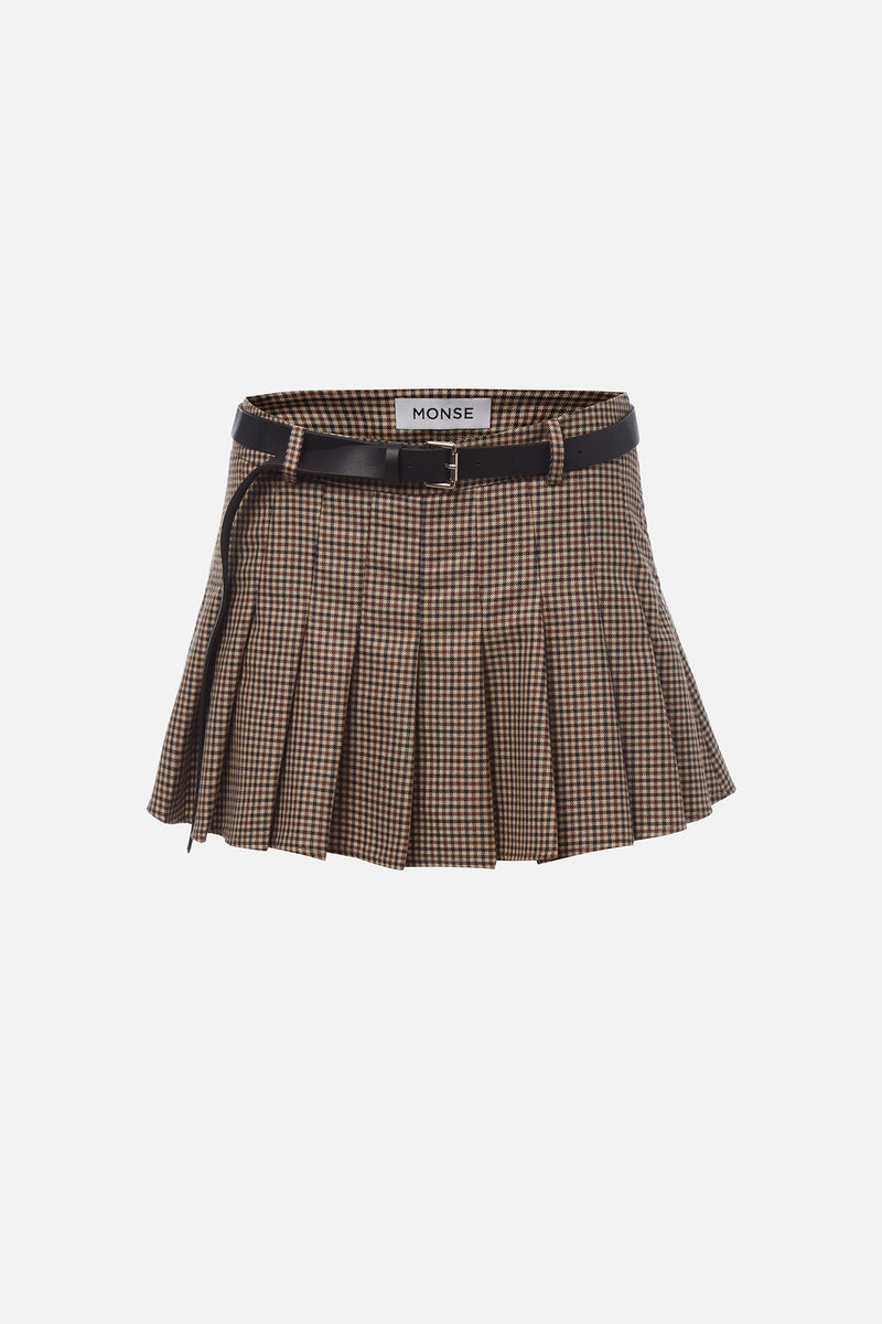 Pleated Skorts