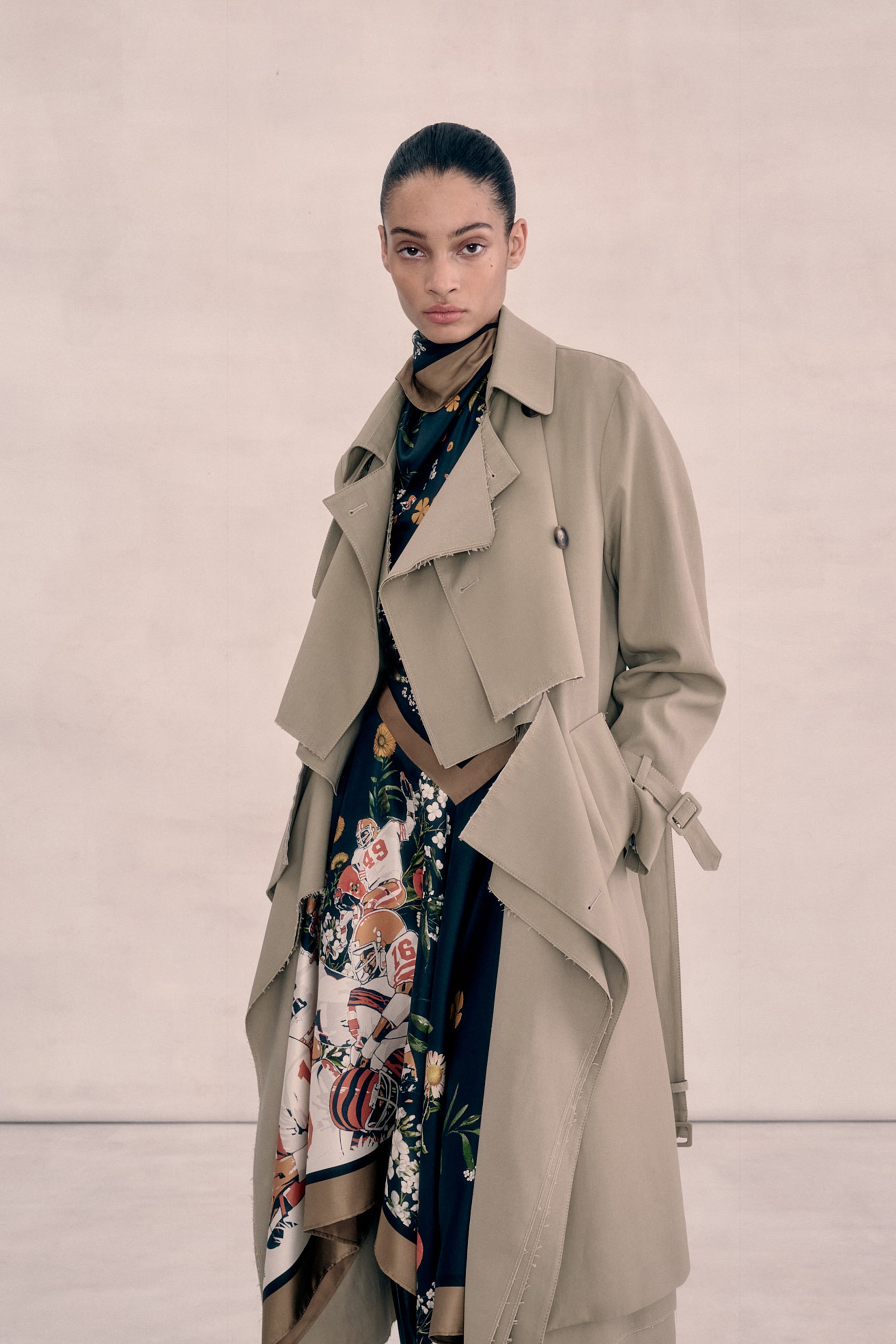 Layering Trench Coat
