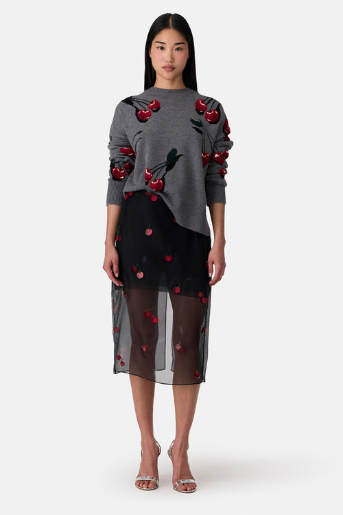 Multi Cherry Sweater