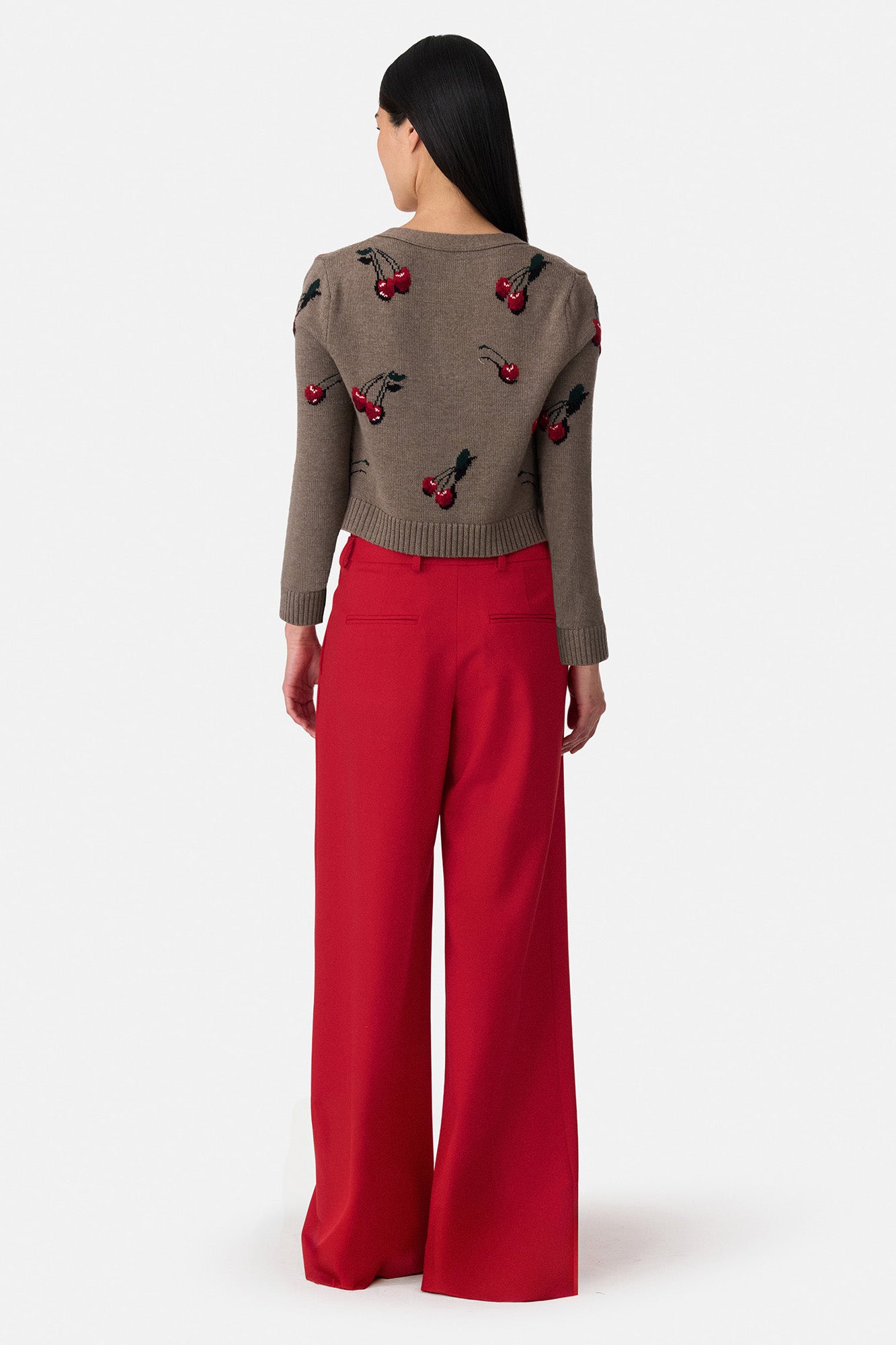 Mini Cherry Cardigan