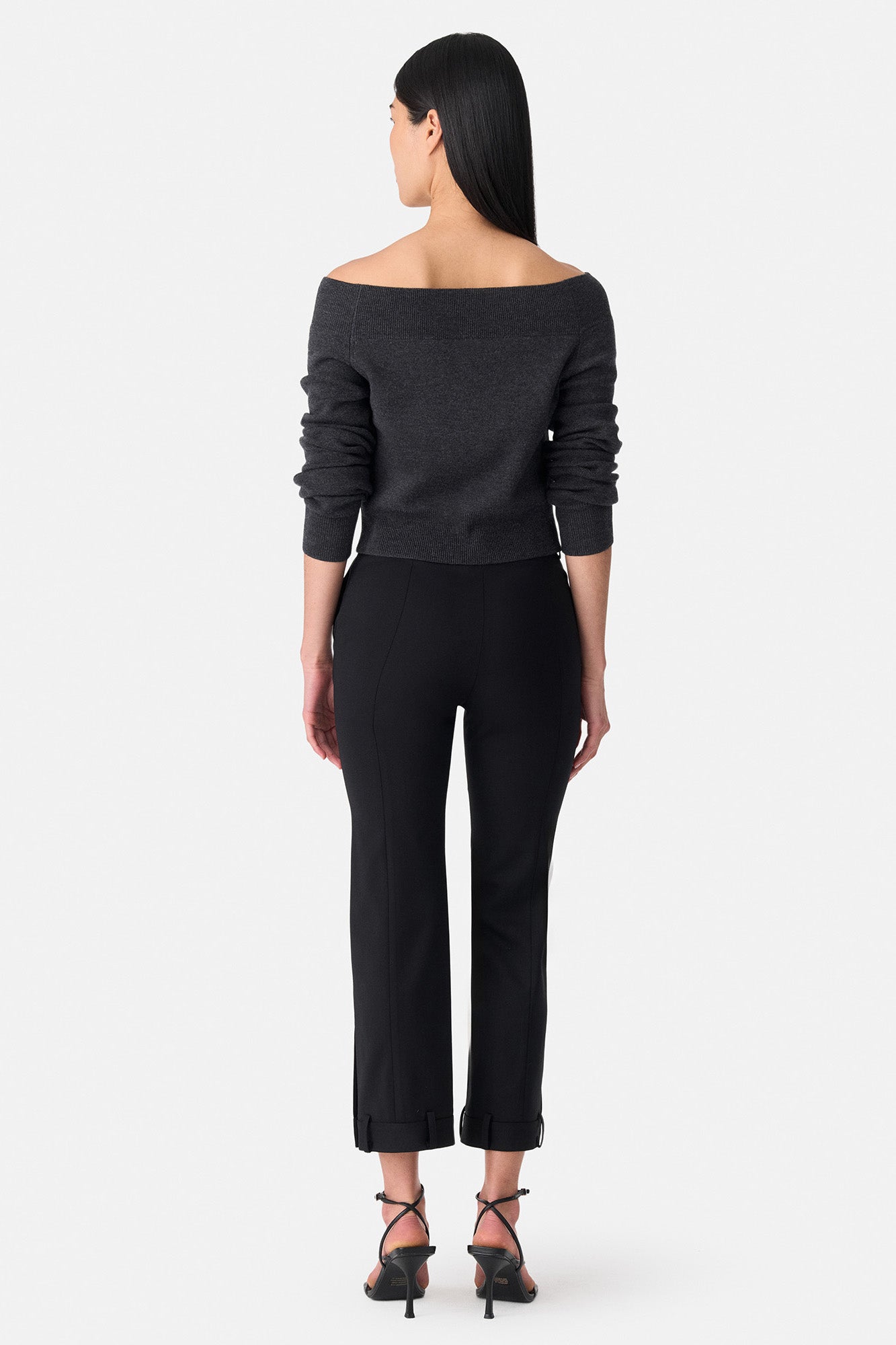 Off Shoulder Cherry Sweater