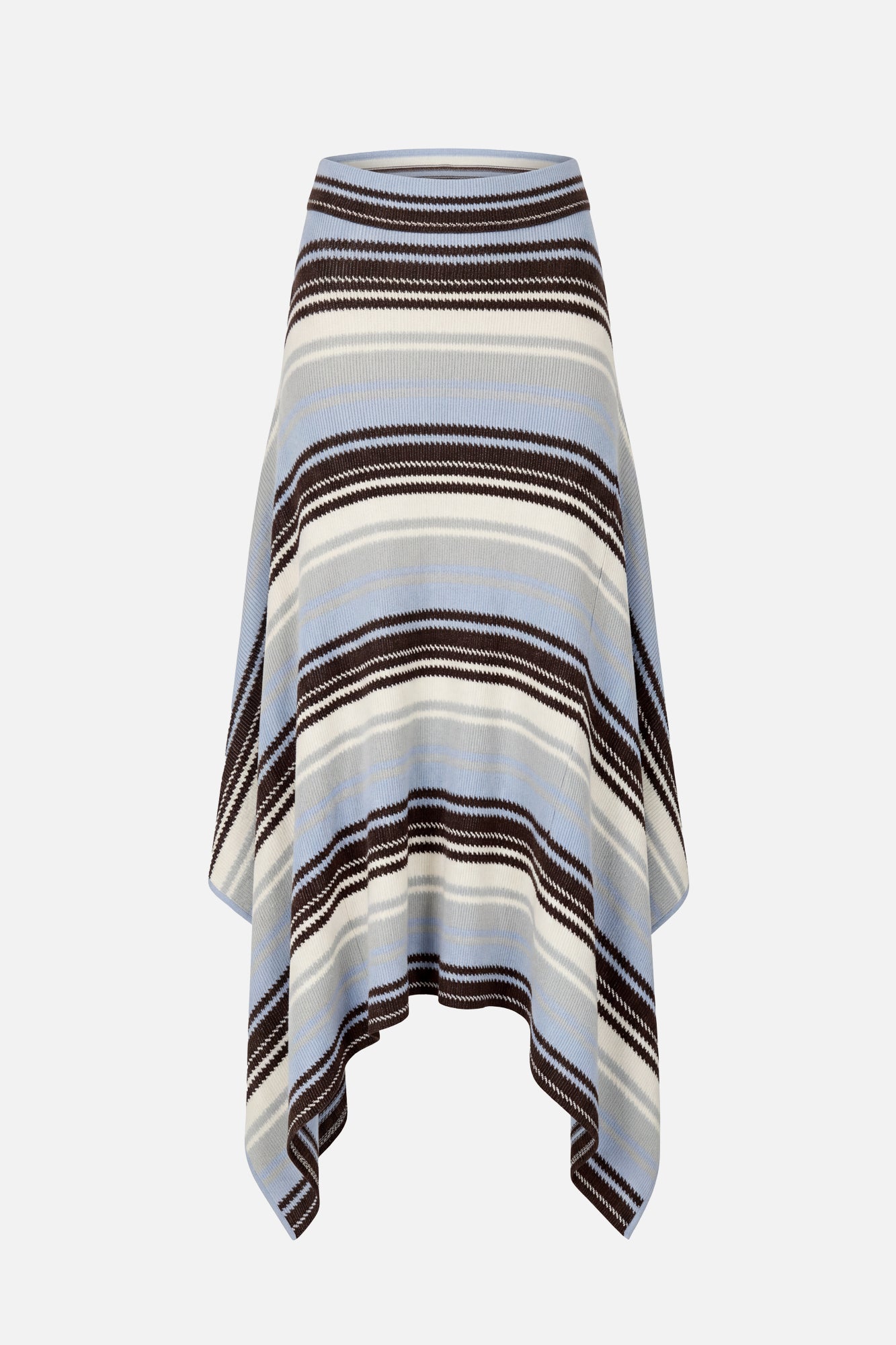 Striped Jacquard Skirt