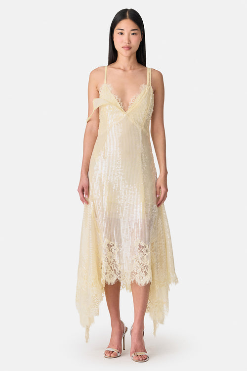 Sequin Laced Double Dress