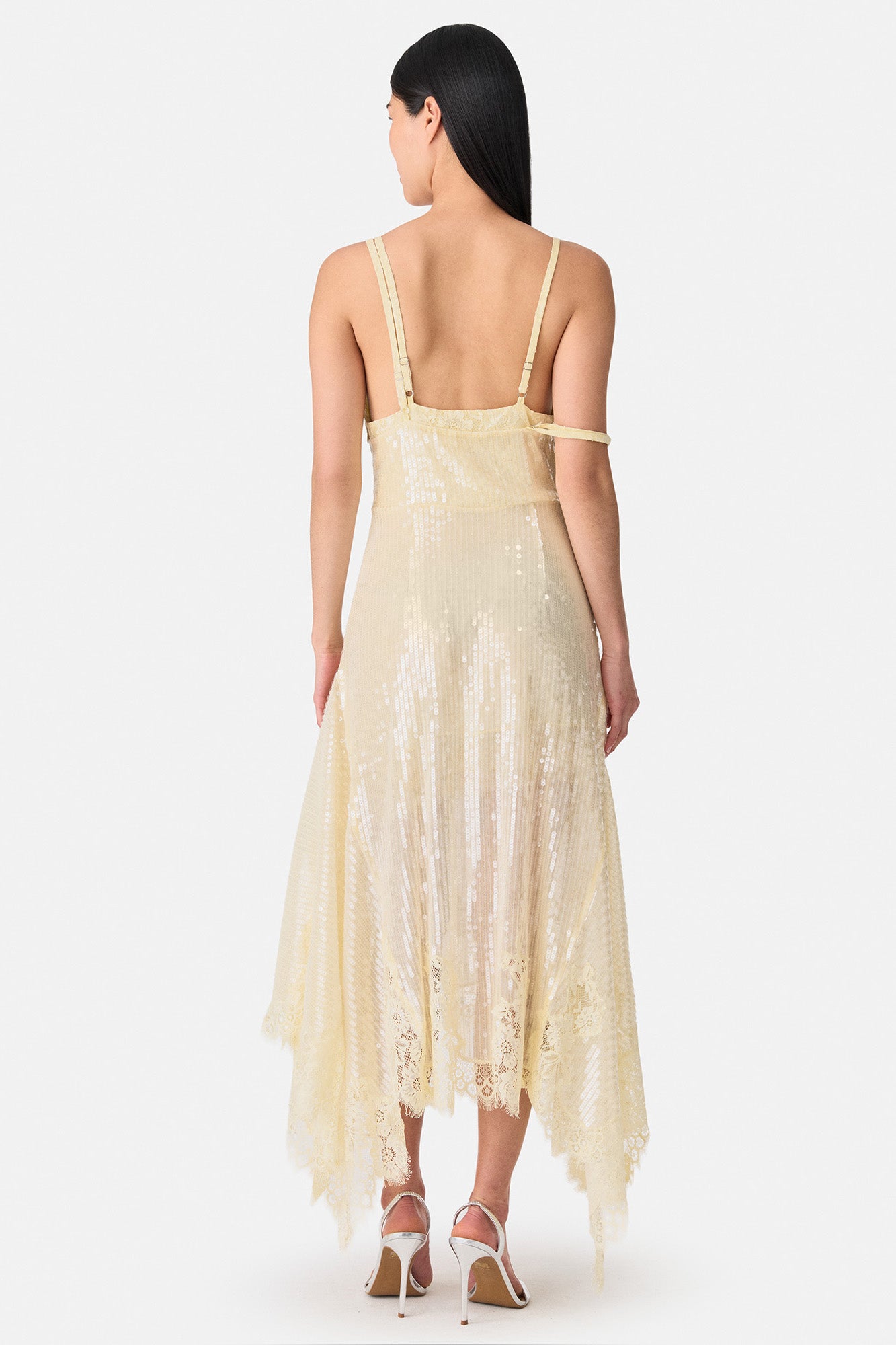Sequin Laced Double Dress