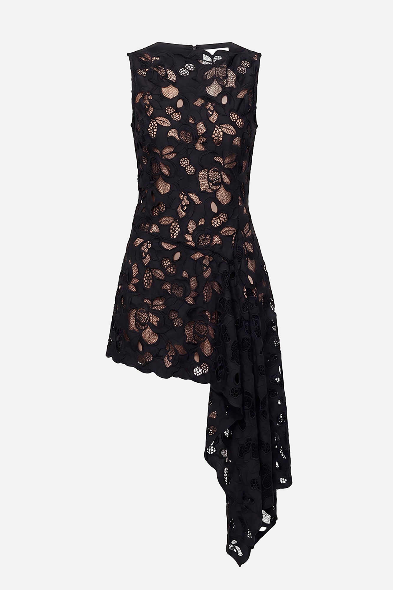 Lace Asymmetrical Dress