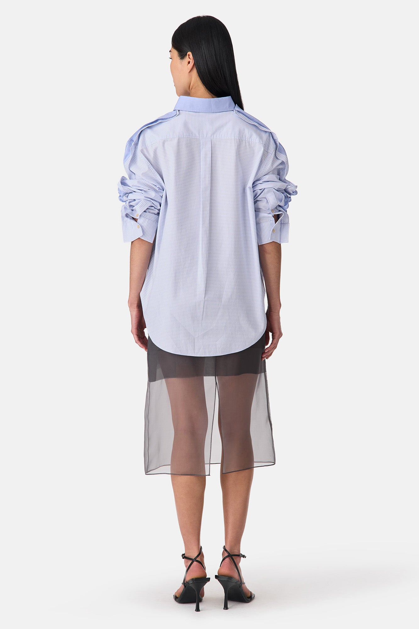 Exposed Seam Combo Shirt
